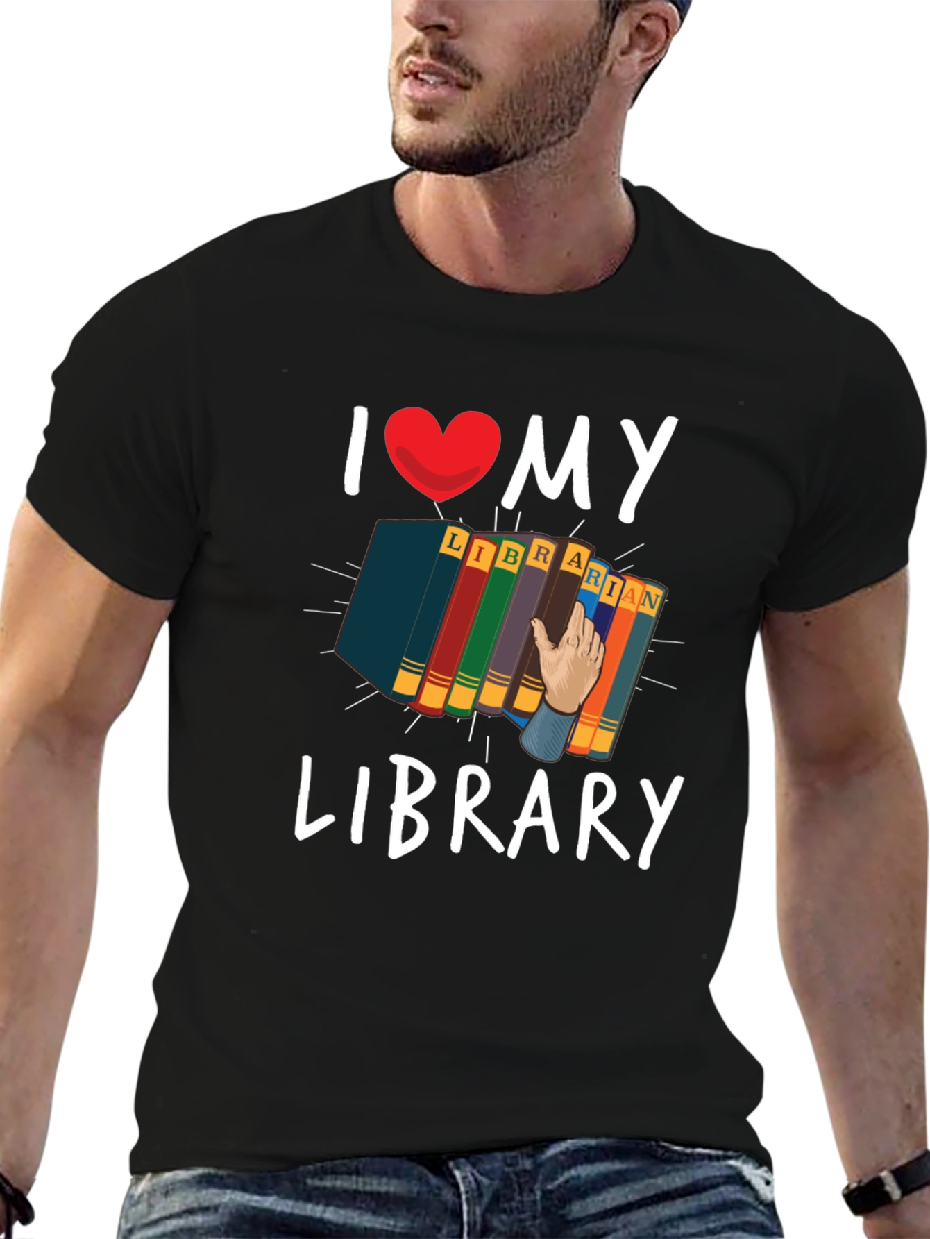 I Love My Library T-Shirt