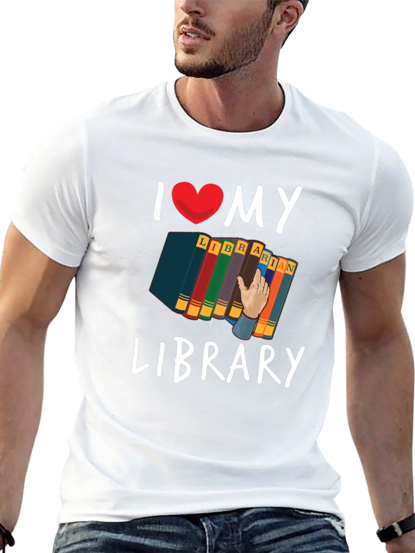 I Love My Library T-Shirt