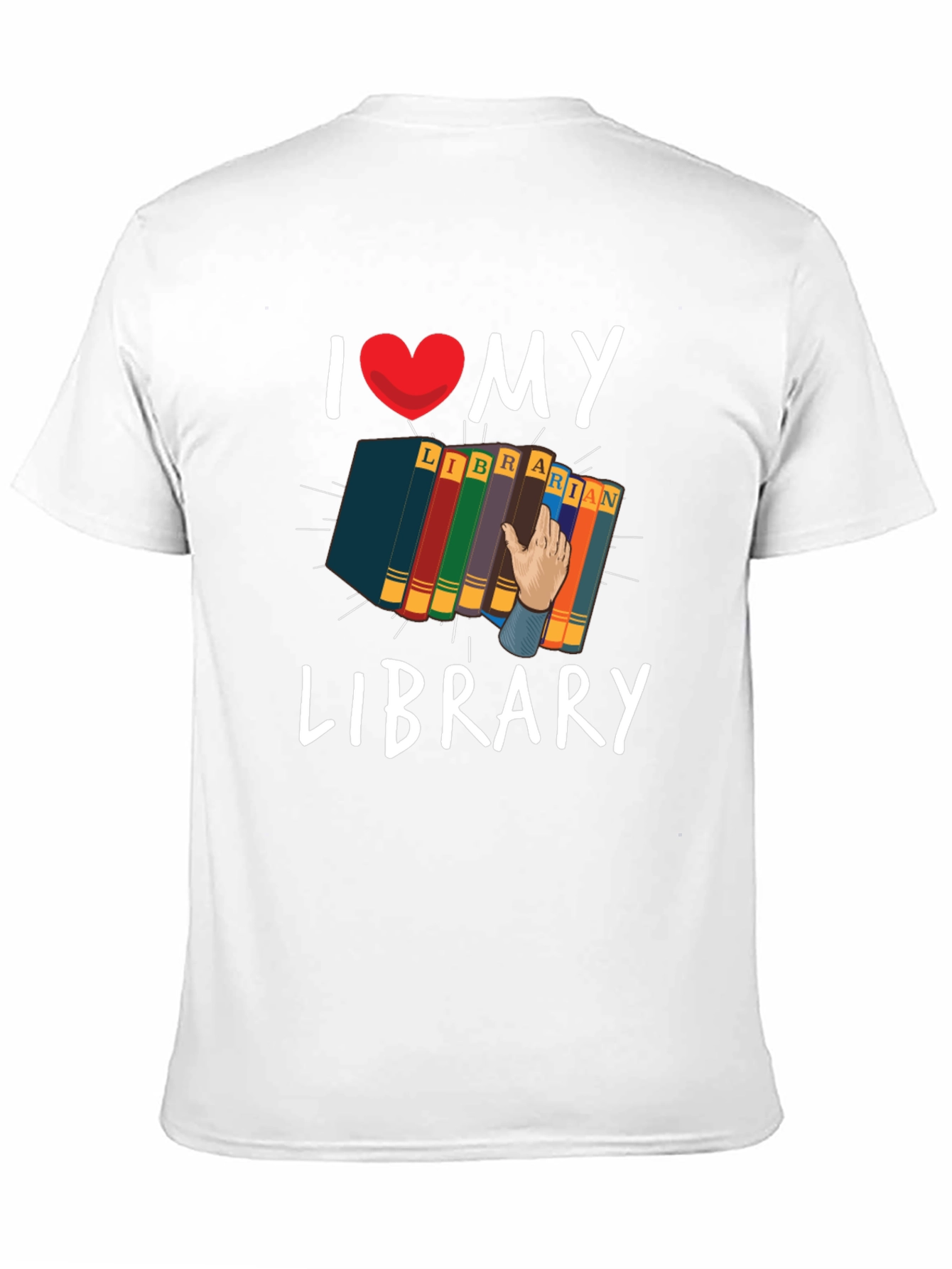 I Love My Library T-Shirt