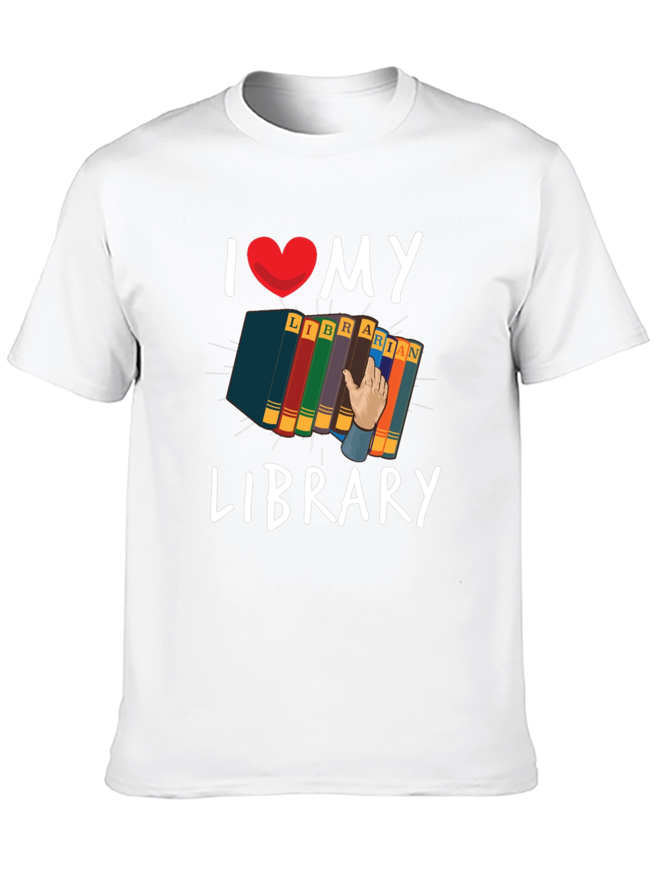 I Love My Library T-Shirt