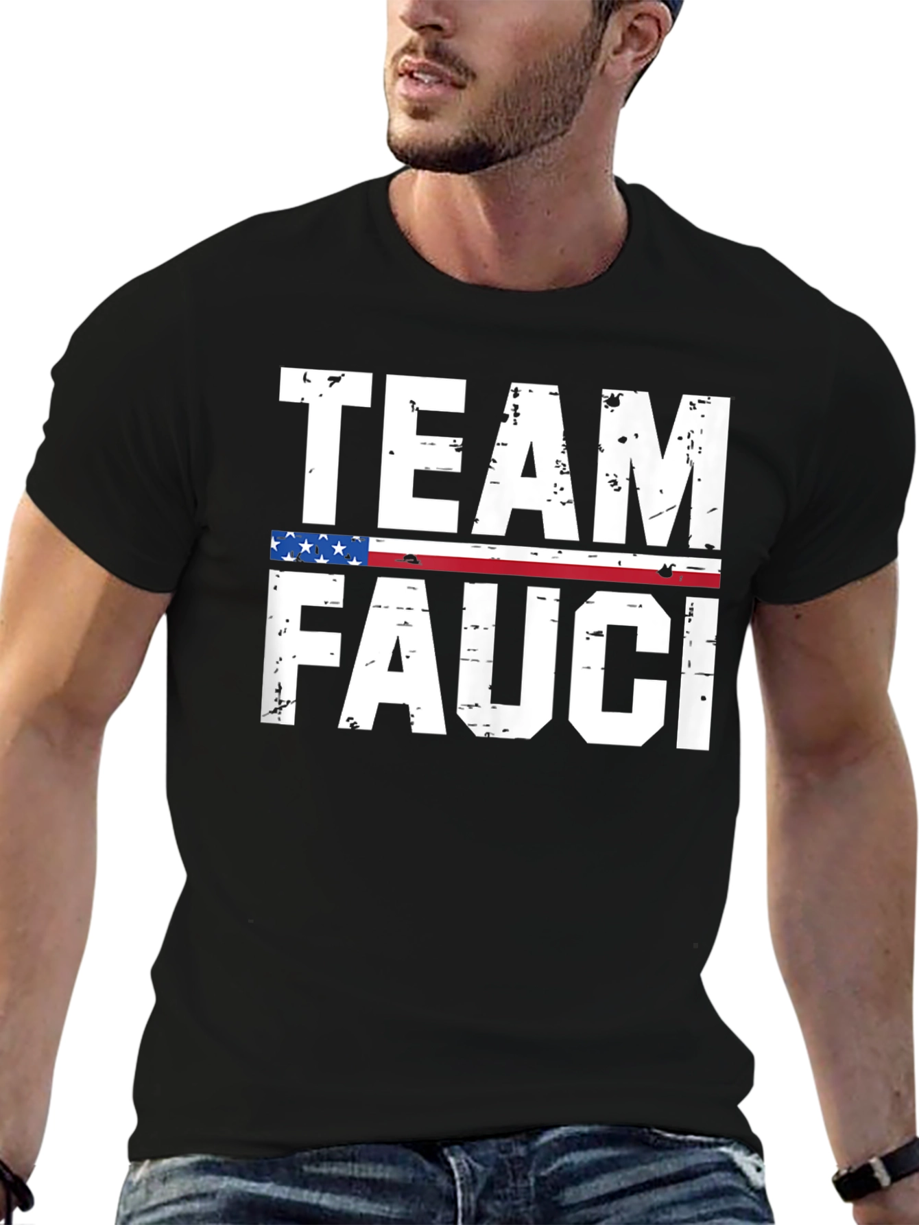 Team Fauci T-Shirt - Patriotic Support