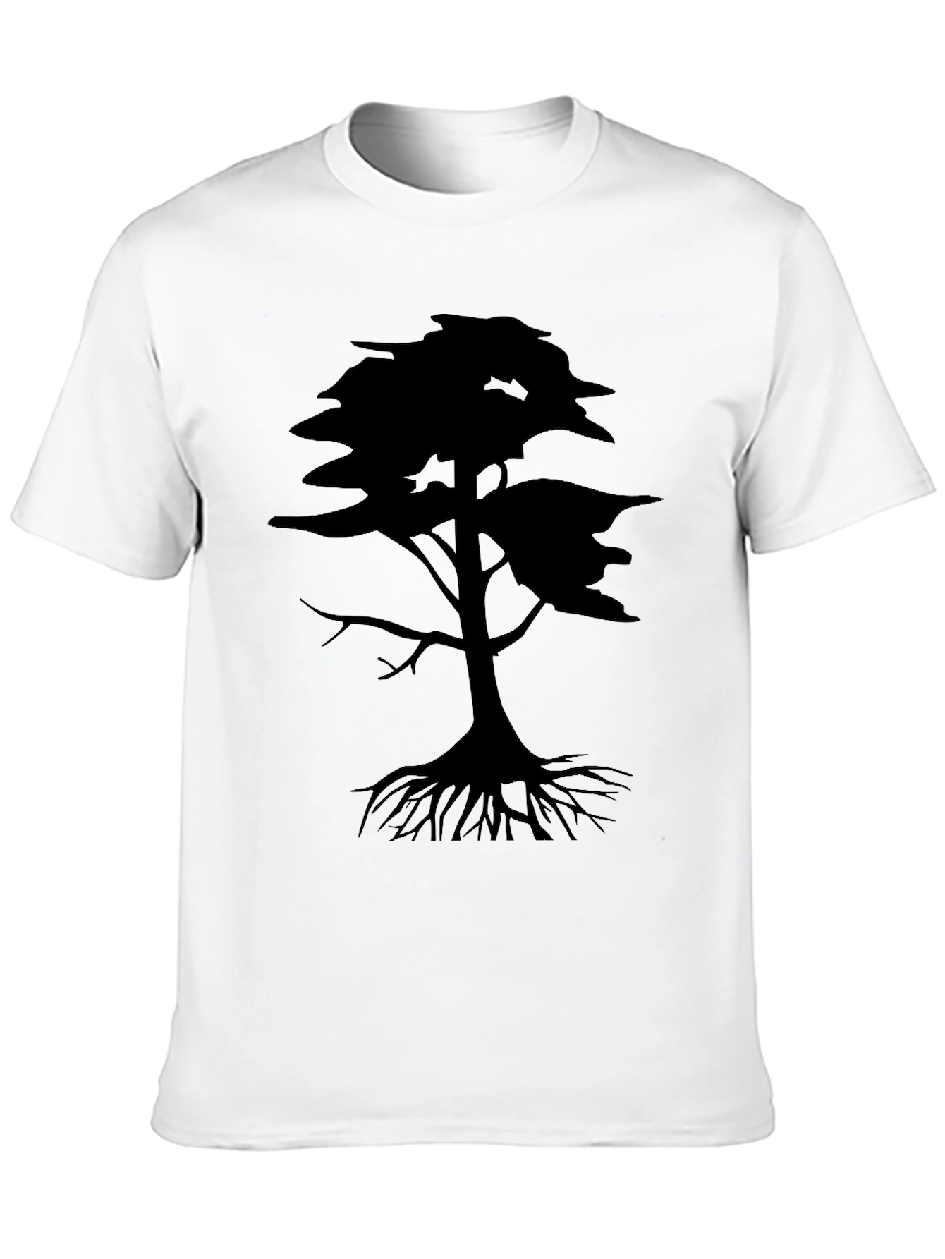 Black Tree Graphic T-Shirt - Nature Inspired Tee