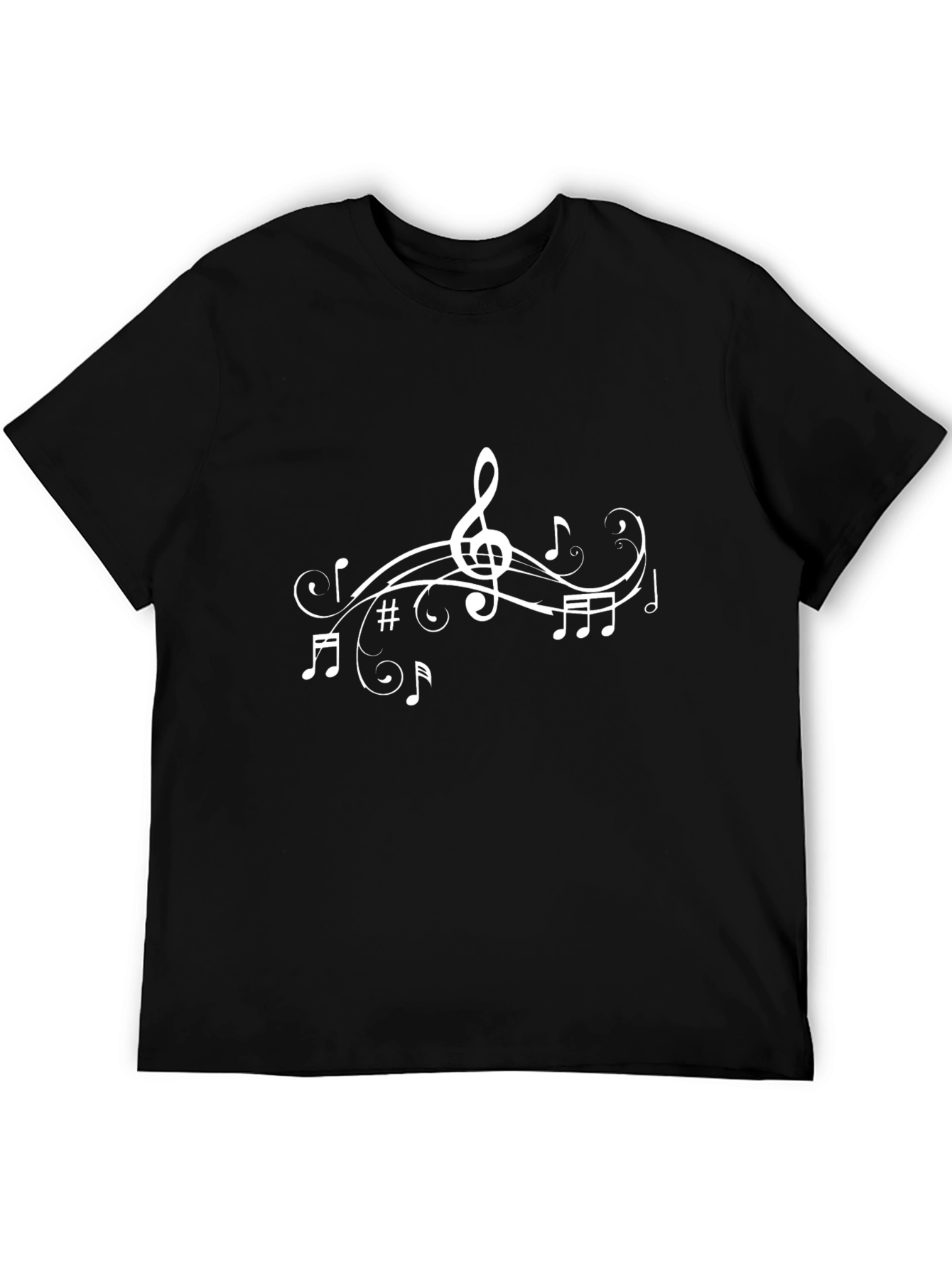 Musical Note Graphic Tee