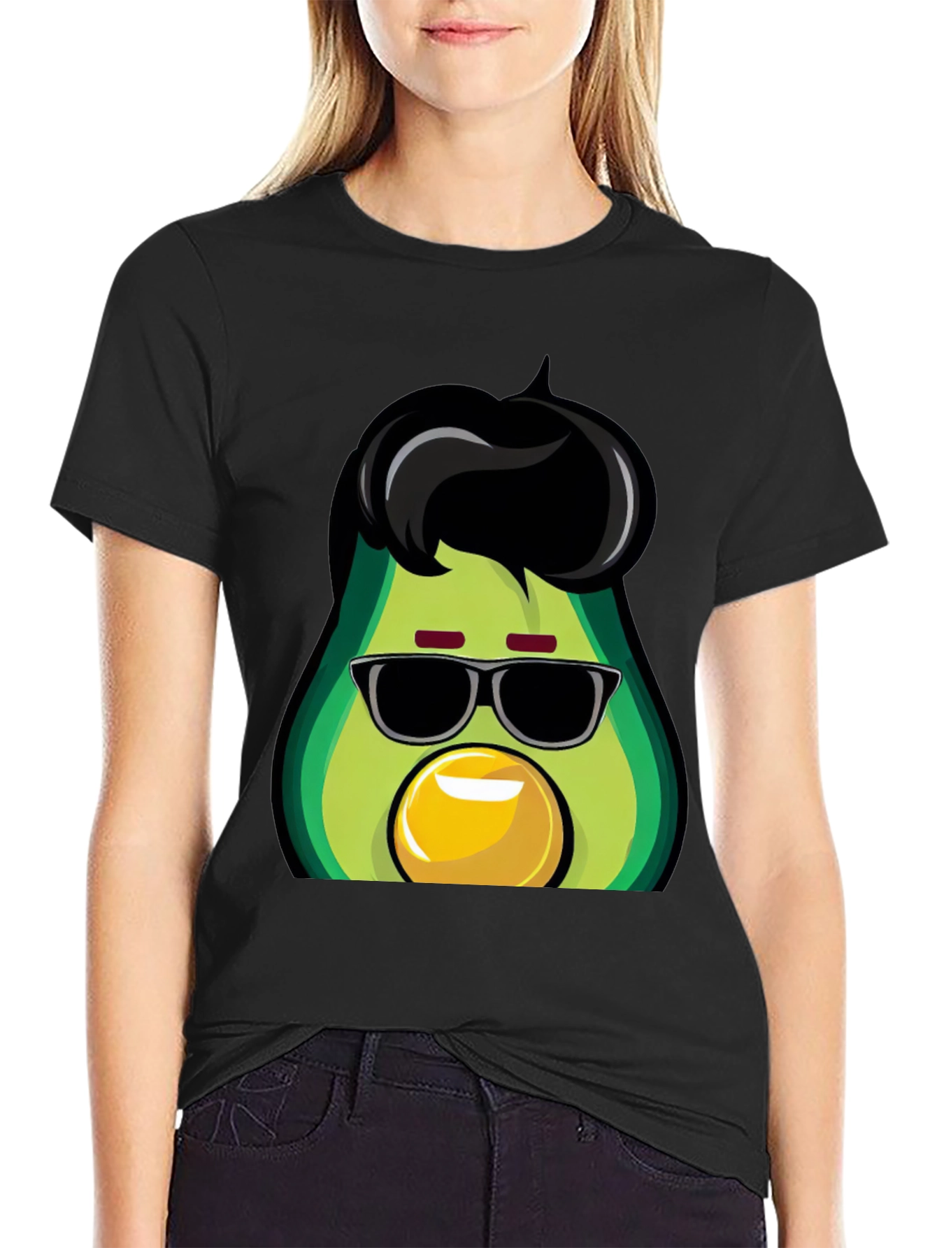 Cool Avocado T-Shirt - Funky Graphic Tee