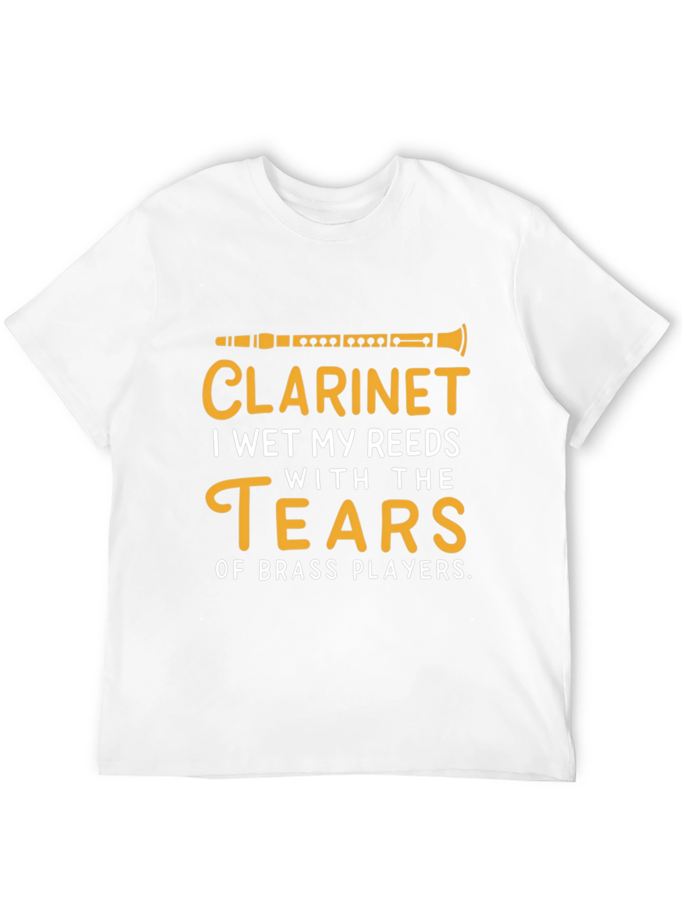 Clarinet Reeds T-Shirt - Funny Band Tee