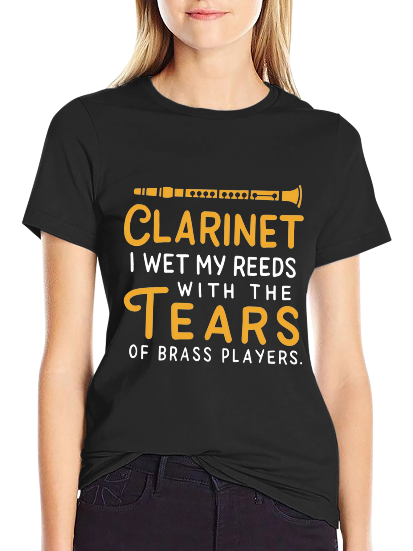 Clarinet Reeds T-Shirt - Funny Band Tee
