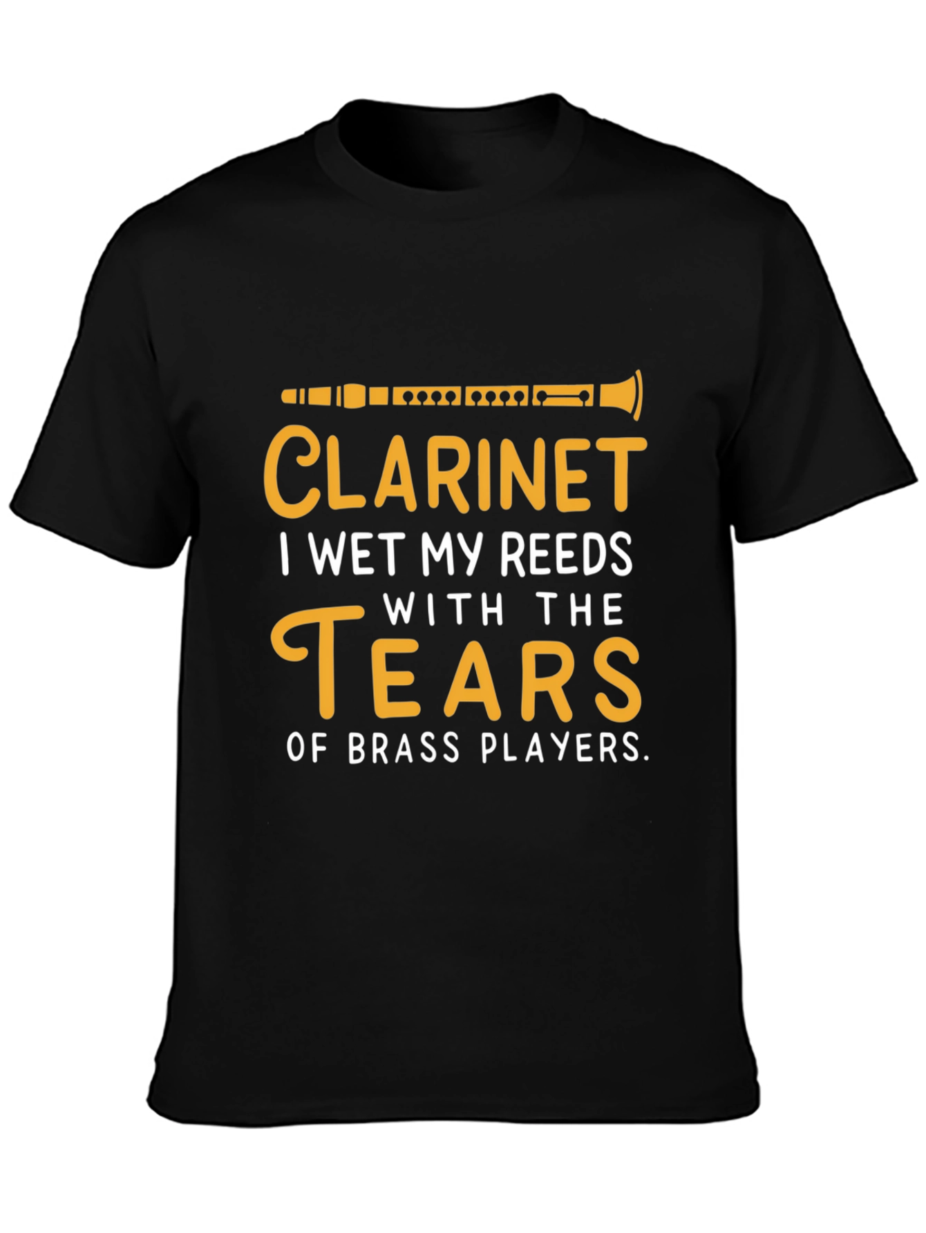 Clarinet Reeds T-Shirt - Funny Band Tee
