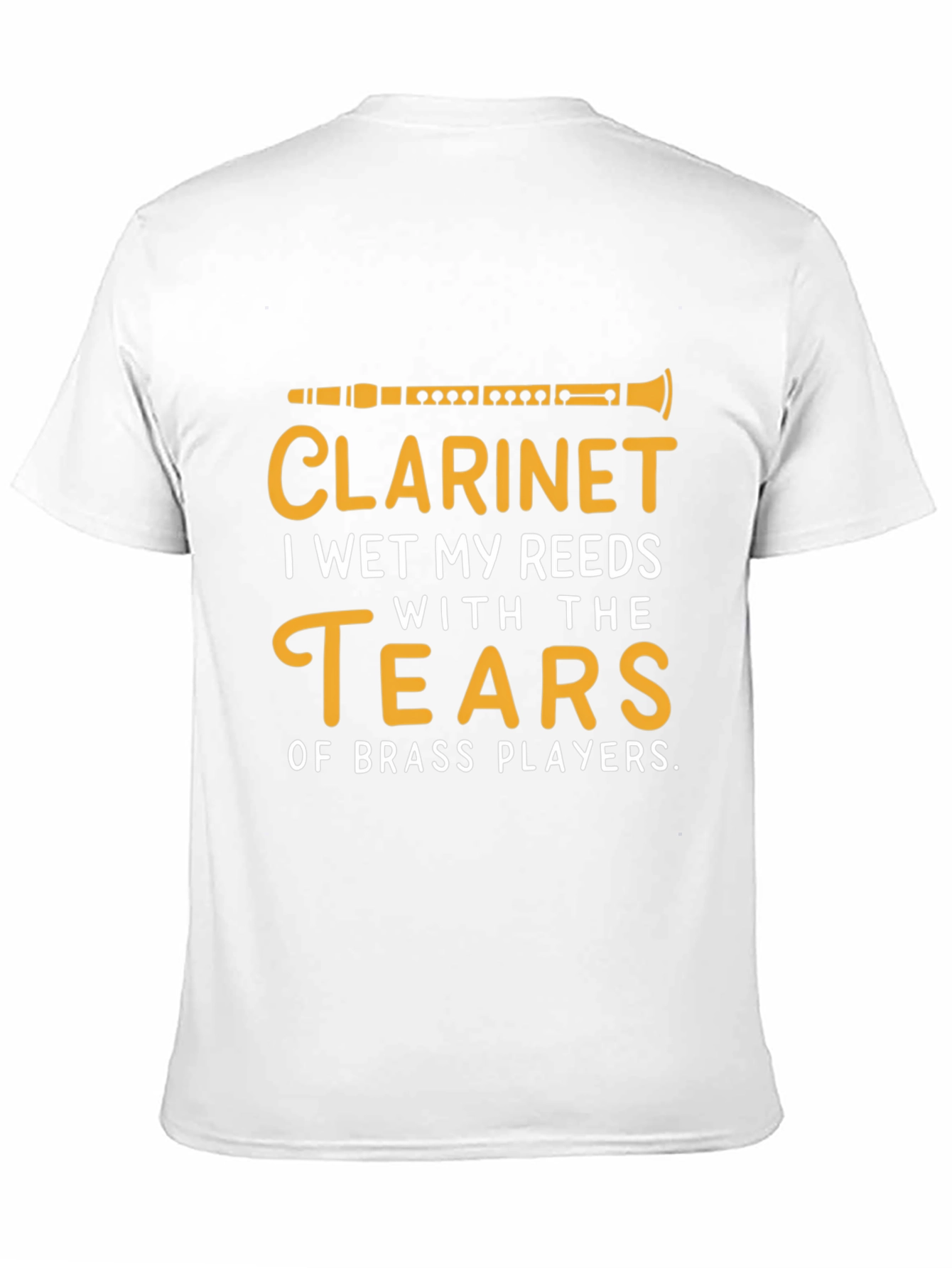 Clarinet Reeds T-Shirt - Funny Band Tee