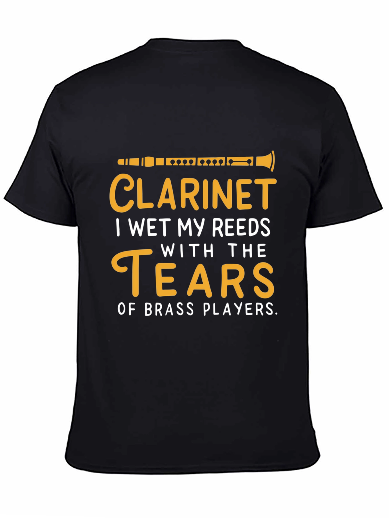 Clarinet Reeds T-Shirt - Funny Band Tee