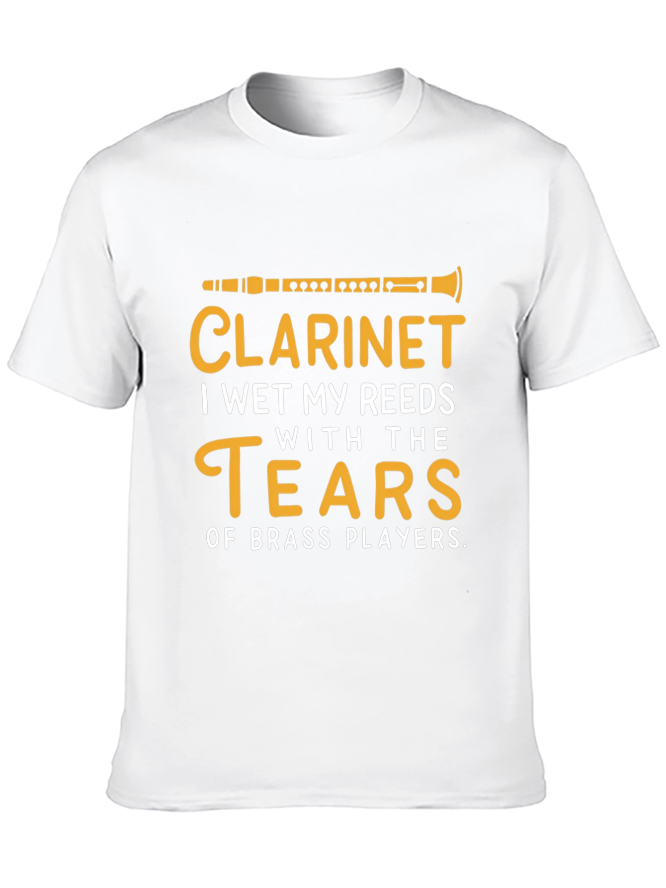 Clarinet Reeds T-Shirt - Funny Band Tee