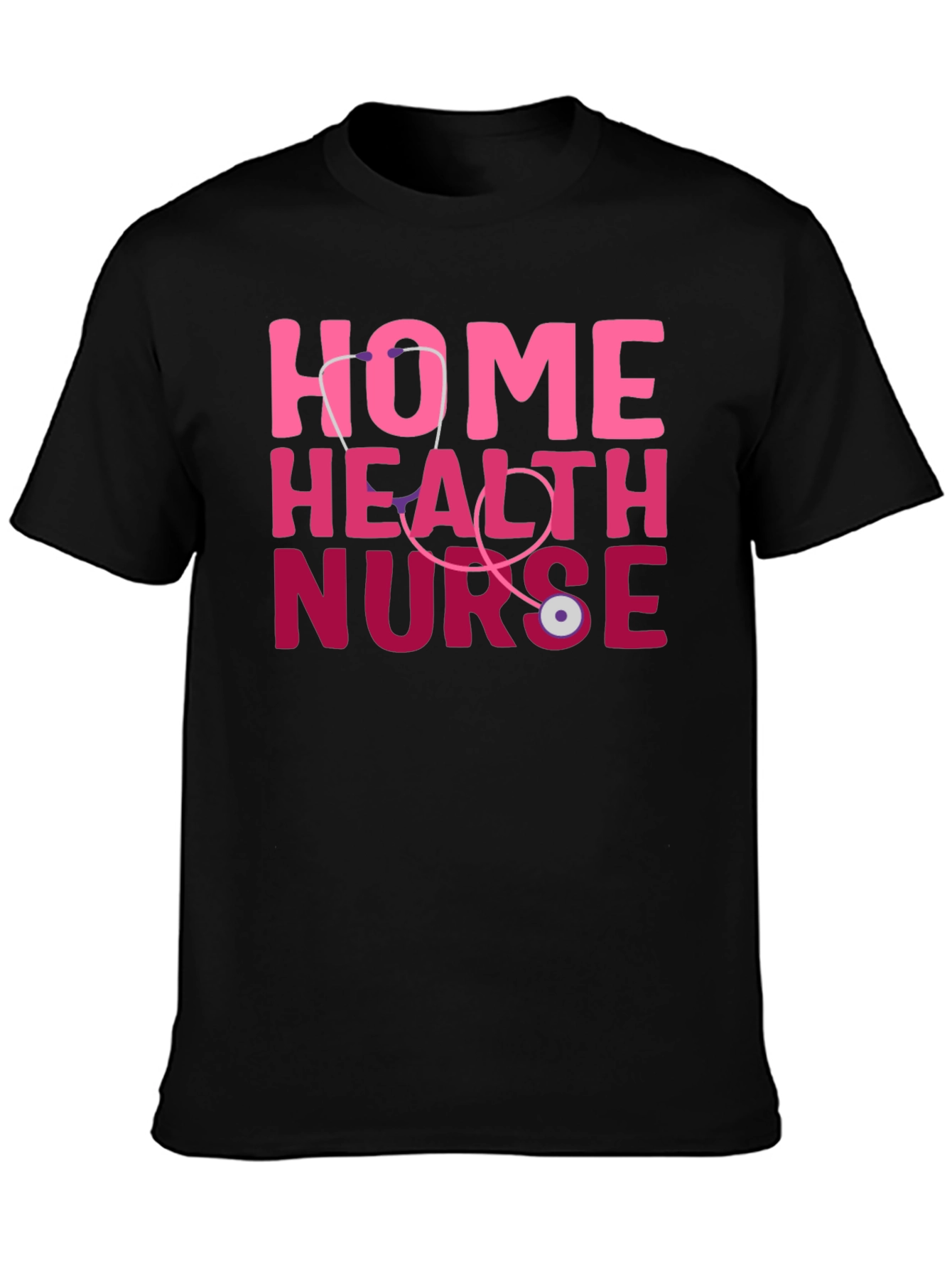 Home Health Nurse Graphic T-Shirt