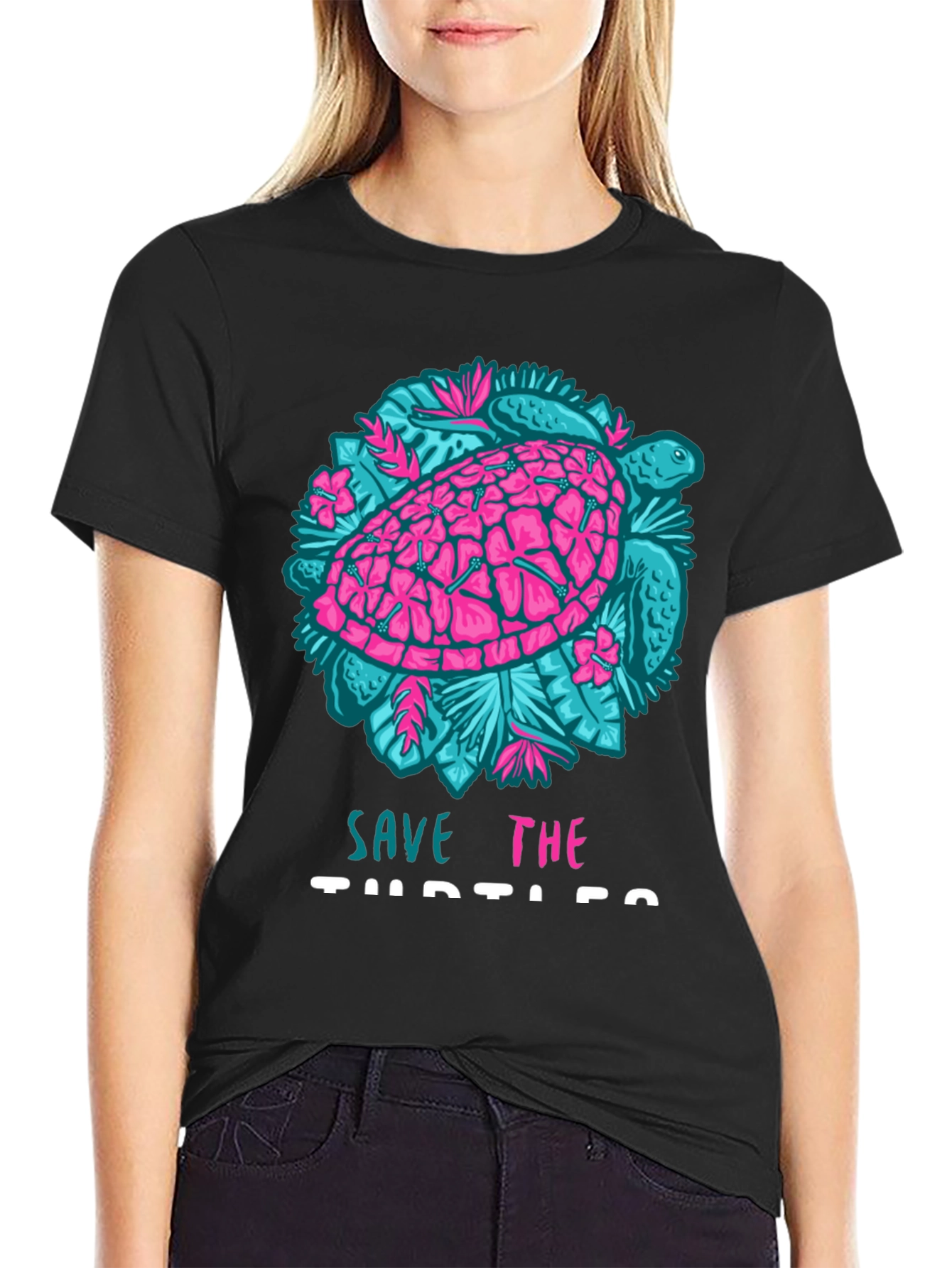 Save the Turtles Graphic Tee