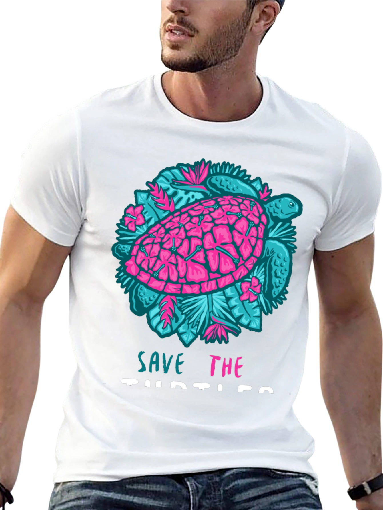 Save the Turtles Graphic Tee