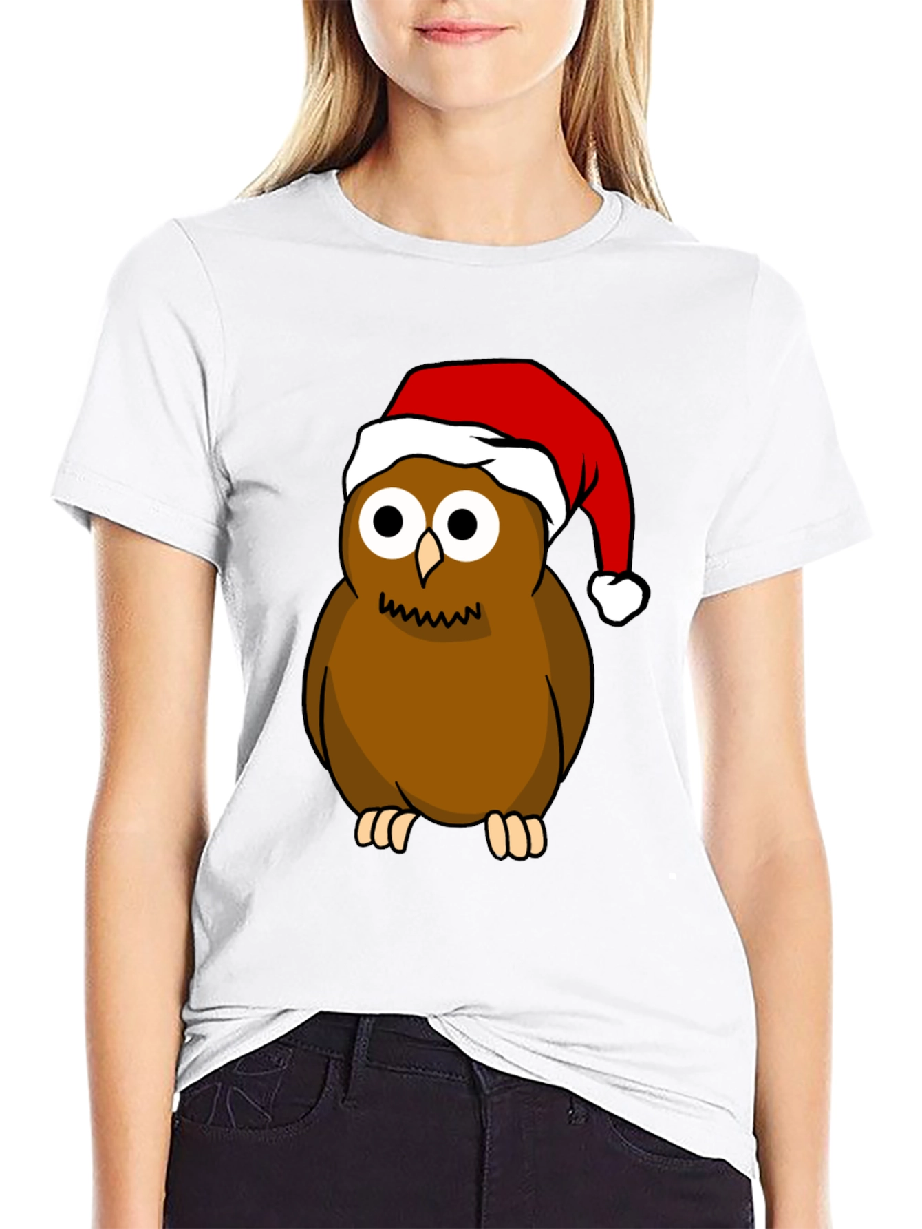 Festive Owl T-Shirt: Holiday Edition