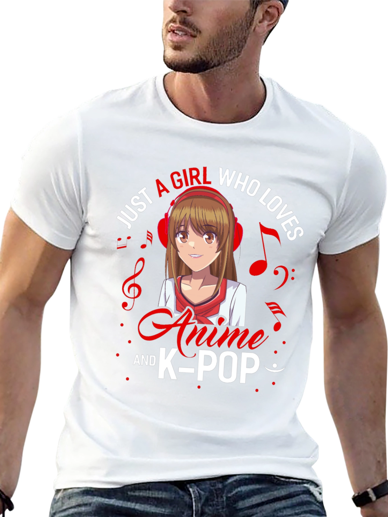 Anime and K-Pop Lover T-Shirt - Unique Design!