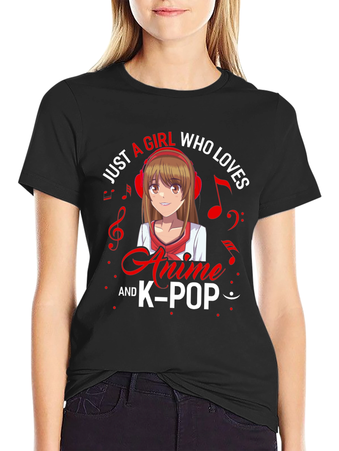Anime and K-Pop Lover T-Shirt - Unique Design!