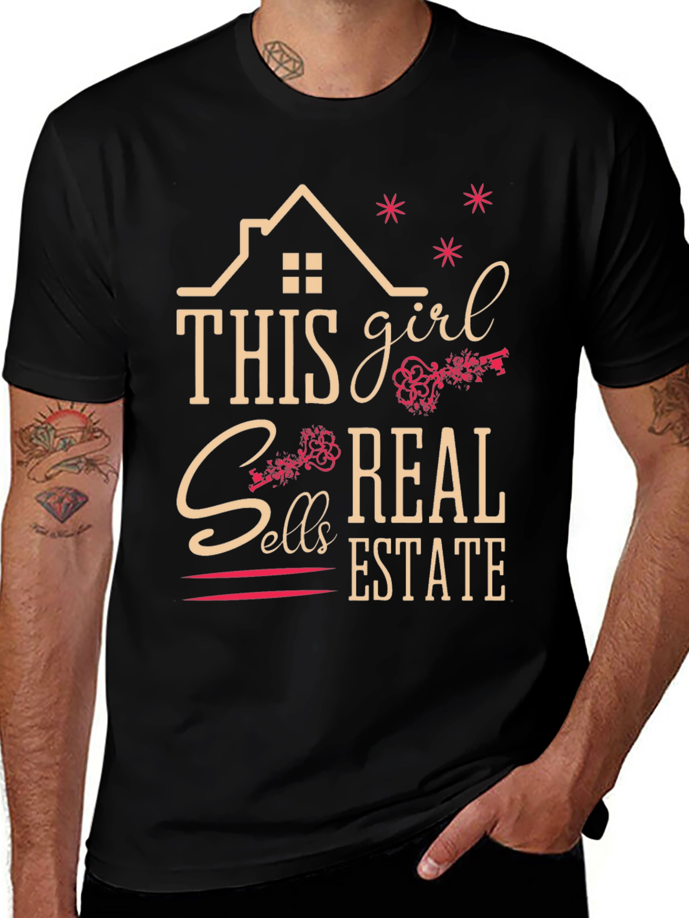 This Girl Sells Real Estate T-Shirt