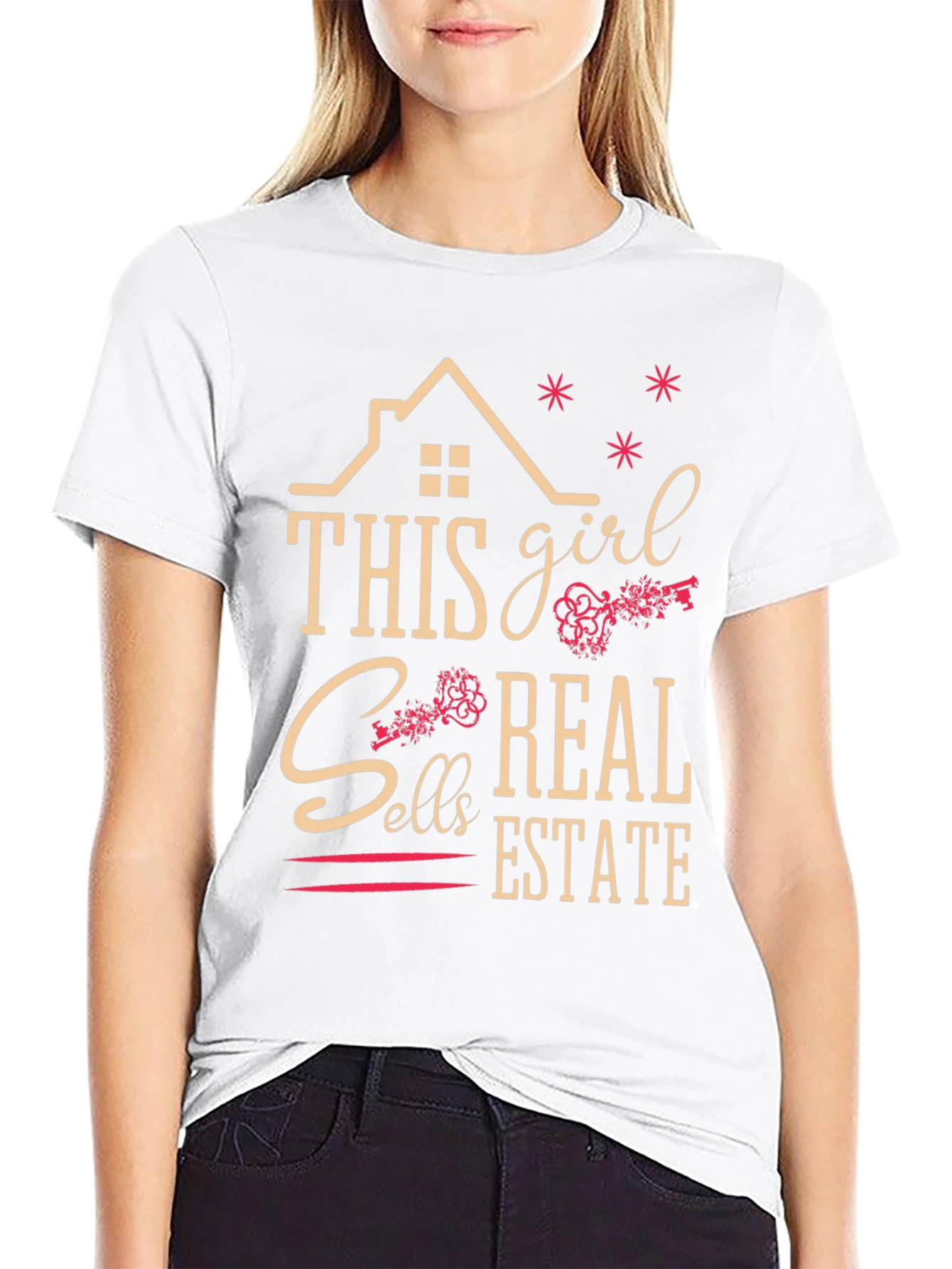 This Girl Sells Real Estate T-Shirt