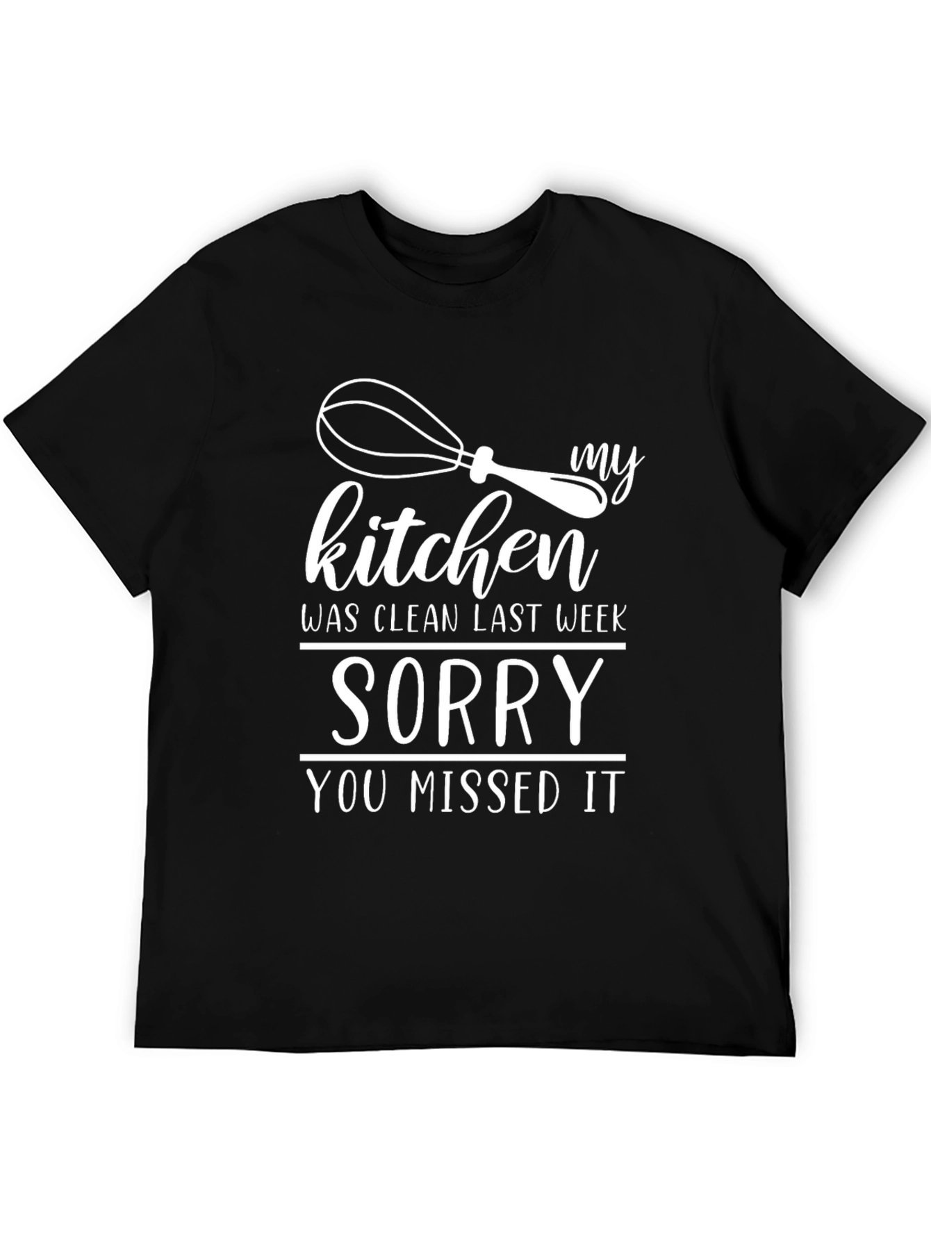Funny Kitchen Cleanliness T-Shirt