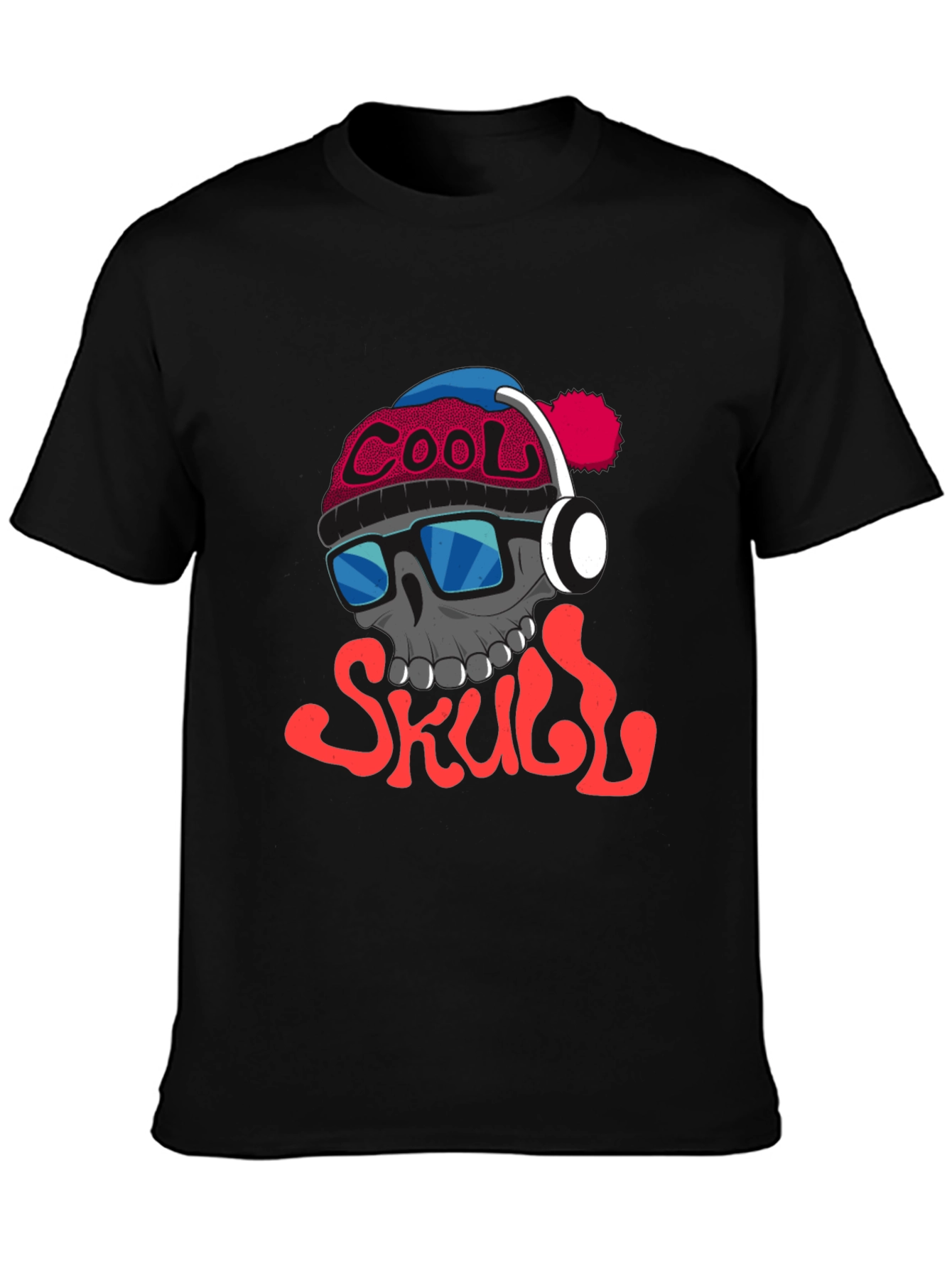Cool Skull Graphic Tee - Trendy Streetwear