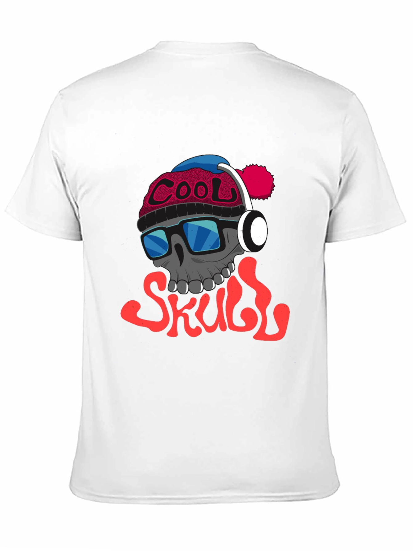 Cool Skull Graphic Tee - Trendy Streetwear