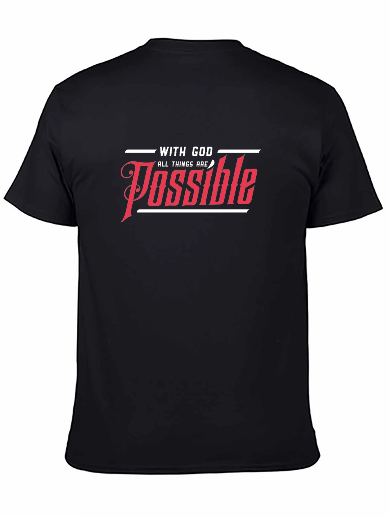 With God All Things Are Possible T-Shirt