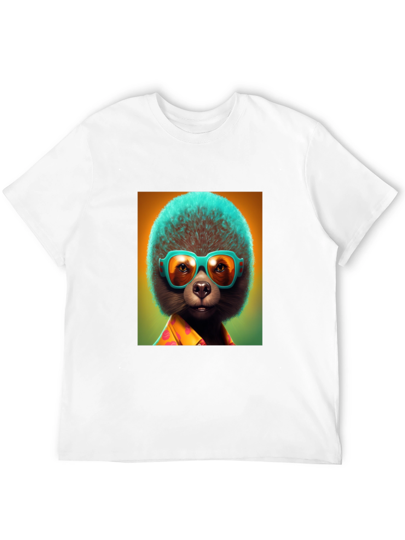 Cool Sloth Tee: Tropical Vibes