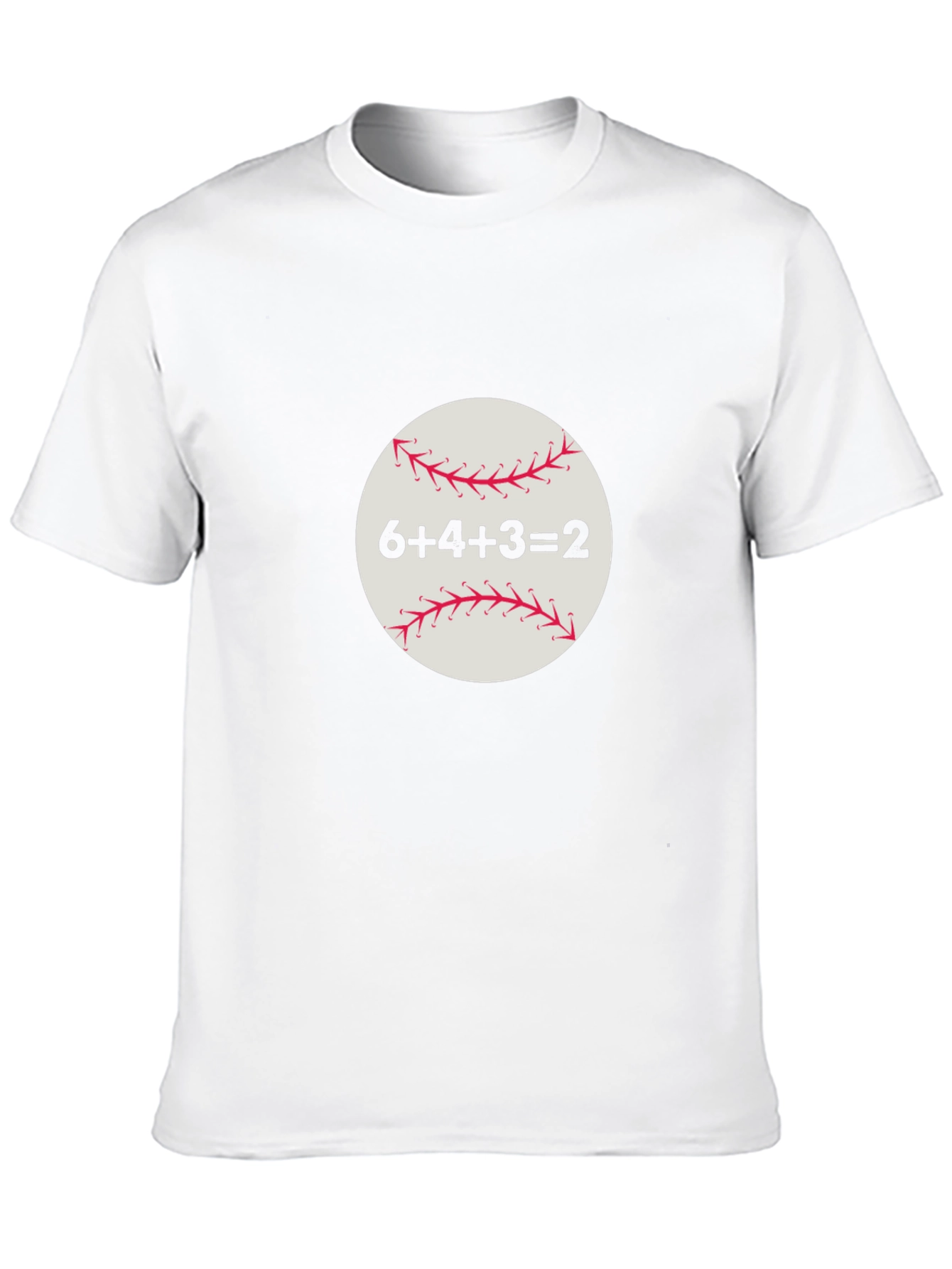 Baseball Math Equation Graphic Tee