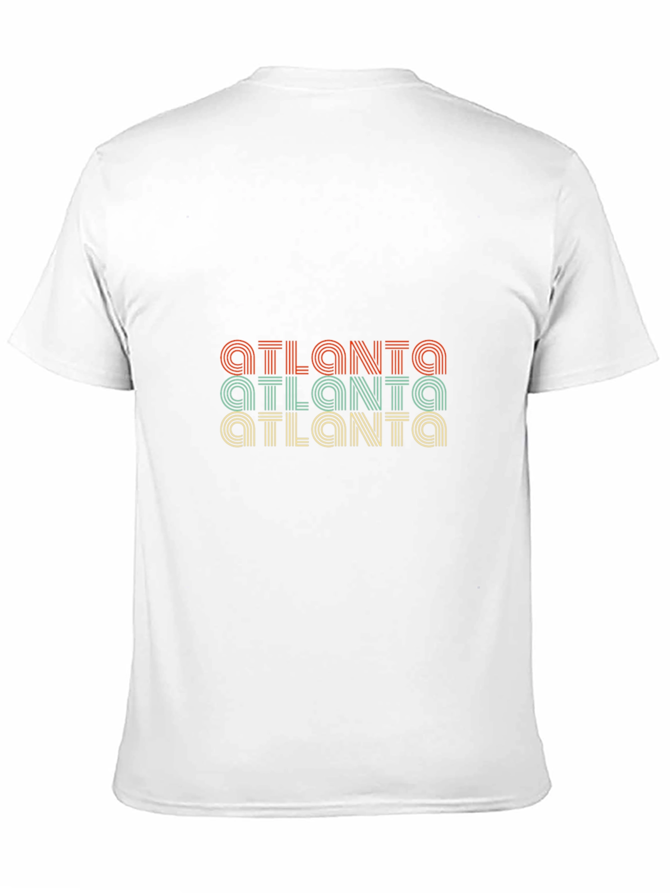 Retro Atlanta T-Shirt - Graphic Print Tee