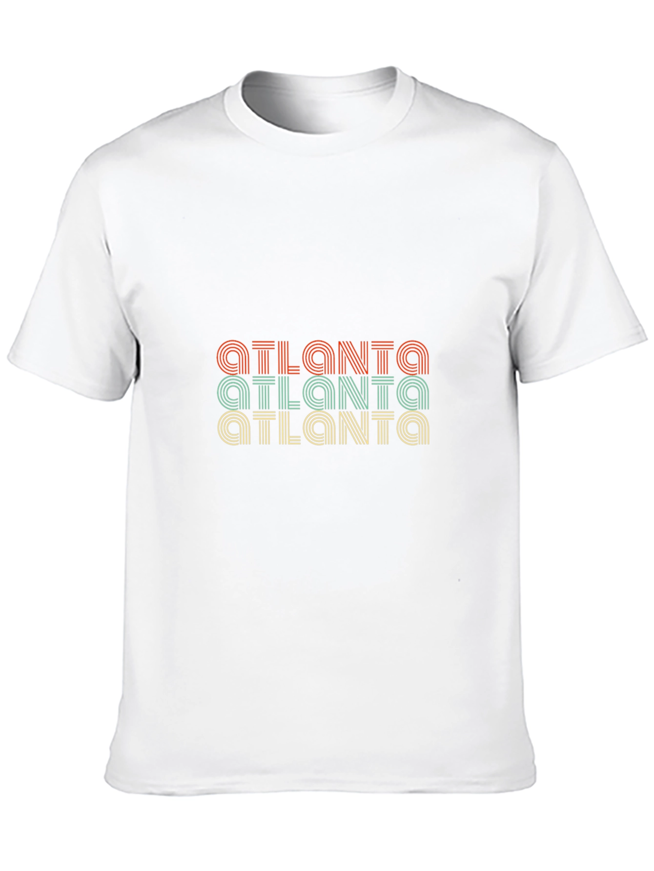 Retro Atlanta T-Shirt - Graphic Print Tee