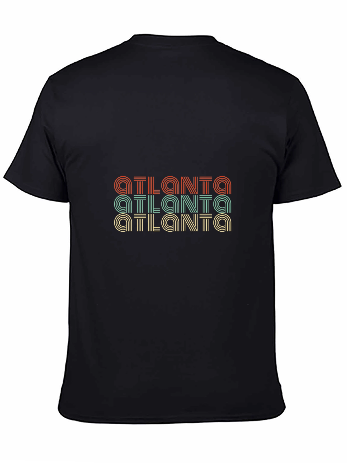 Retro Atlanta T-Shirt - Graphic Print Tee