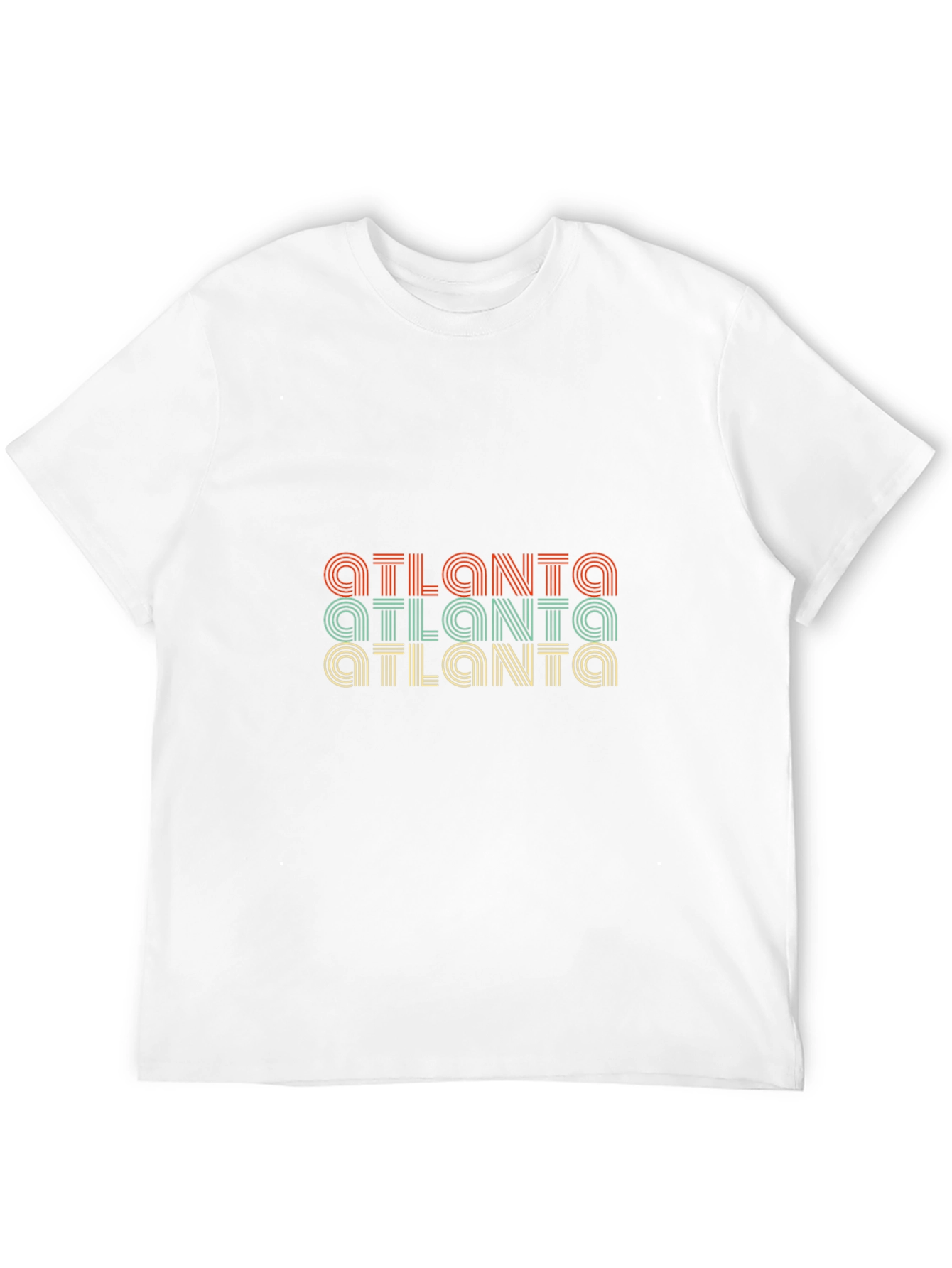 Retro Atlanta T-Shirt - Graphic Print Tee