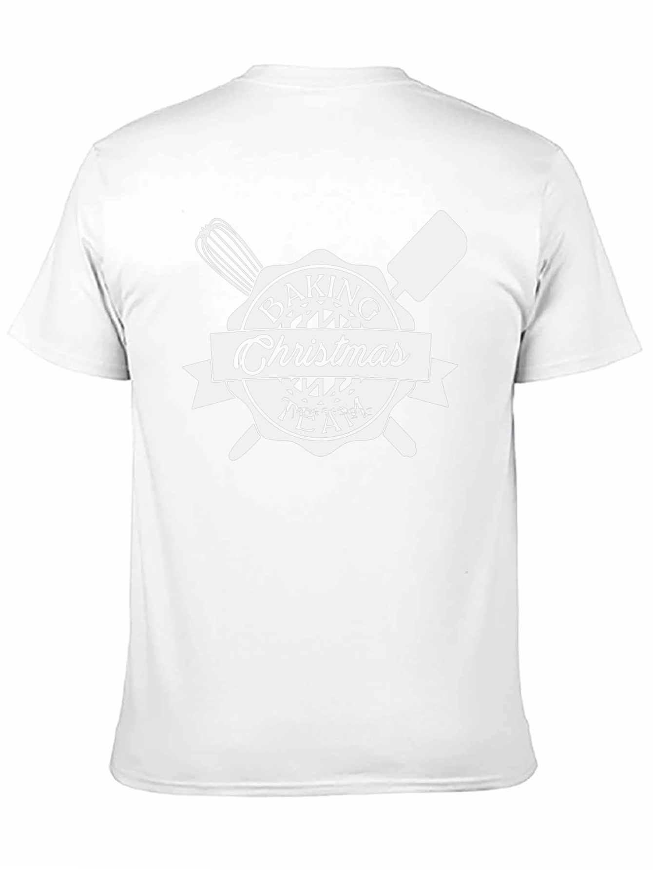 Baking Christmas Team Black T-Shirt