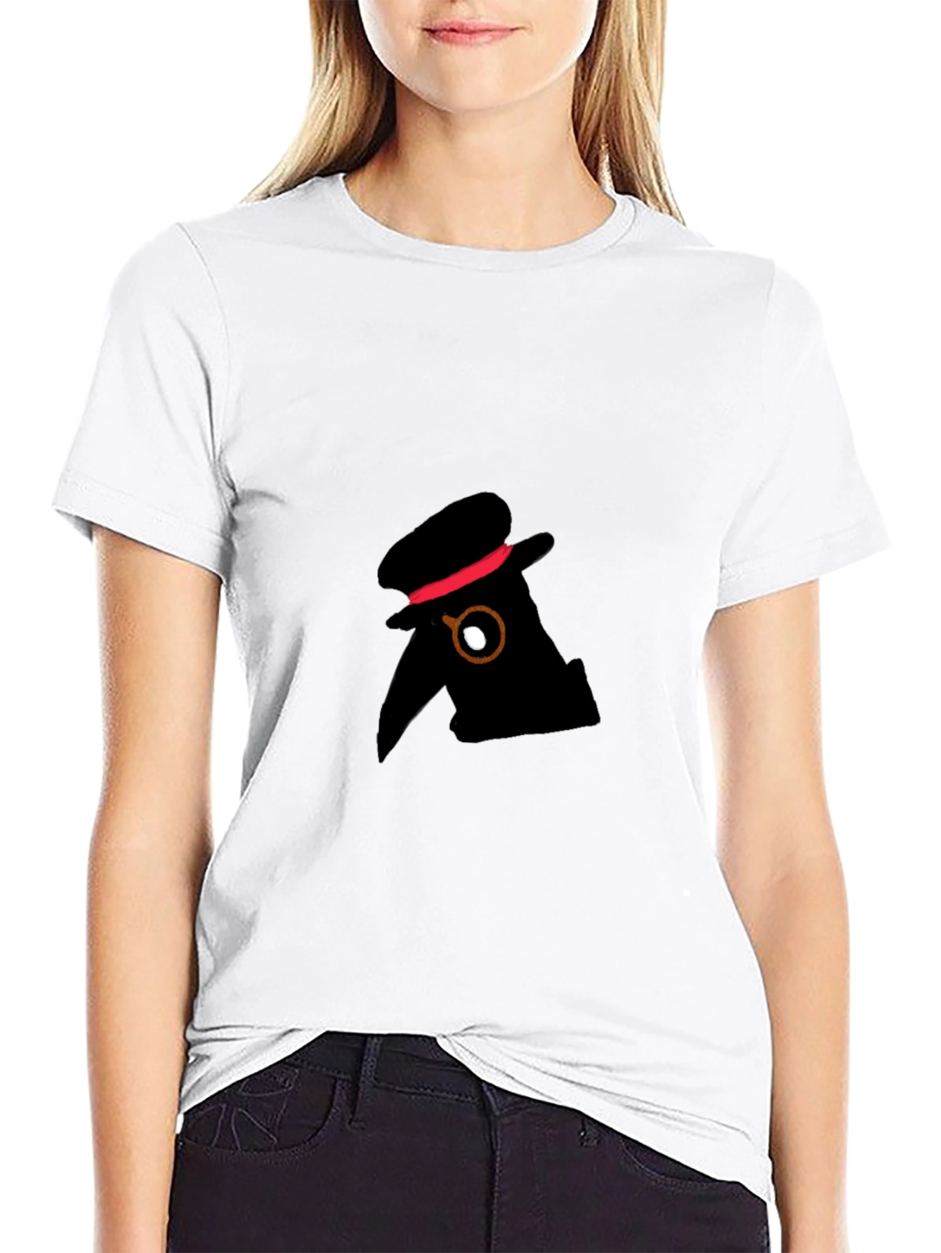 Plague Doctor T-Shirt - Mens Black Graphic Tee