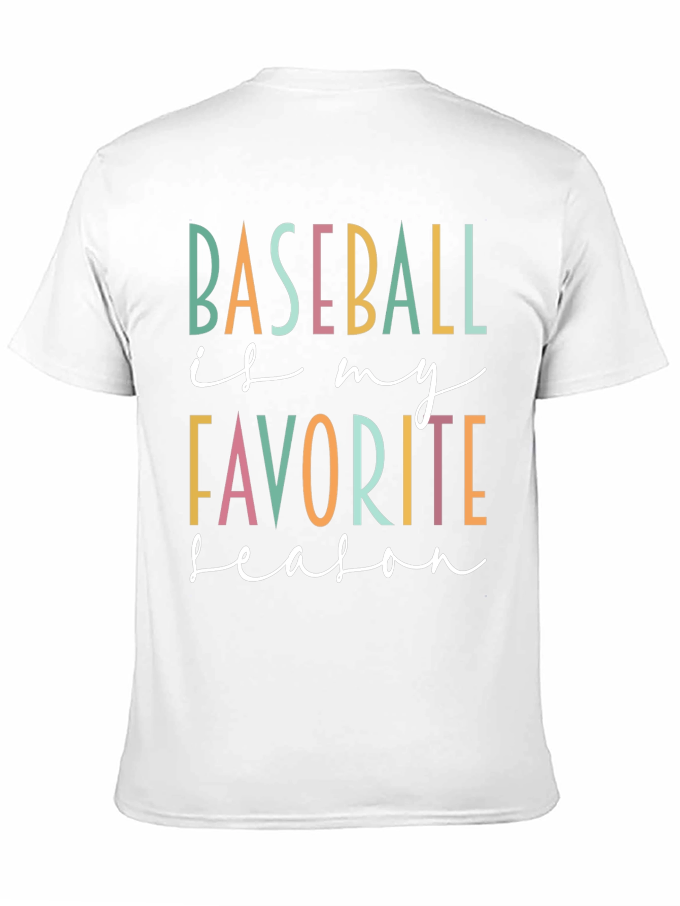 Baseball is My Favorite Season Graphic Tee