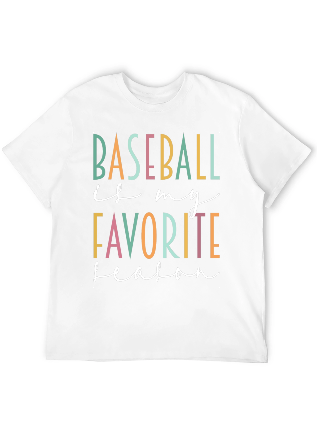 Baseball is My Favorite Season Graphic Tee
