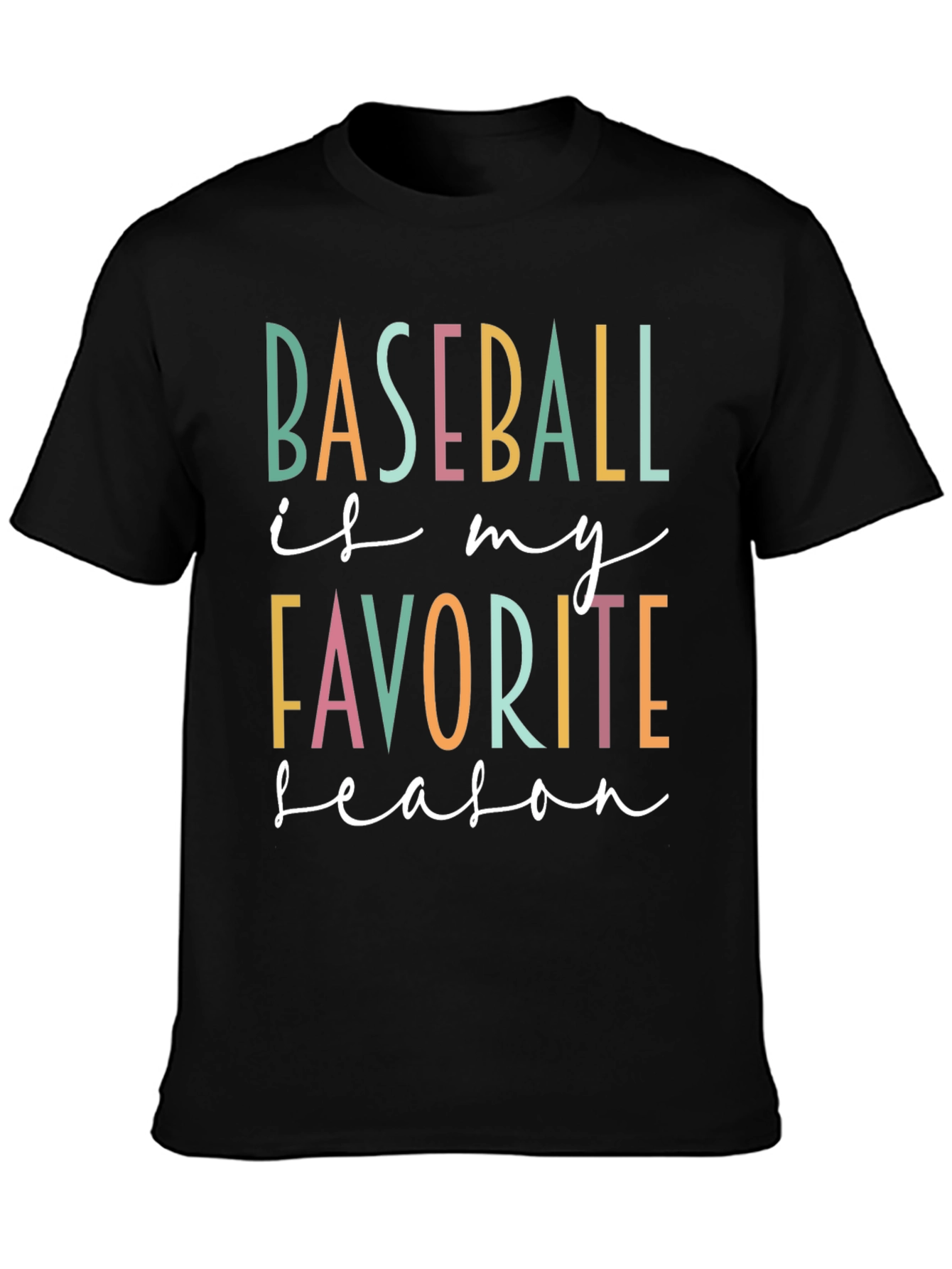 Baseball is My Favorite Season Graphic Tee
