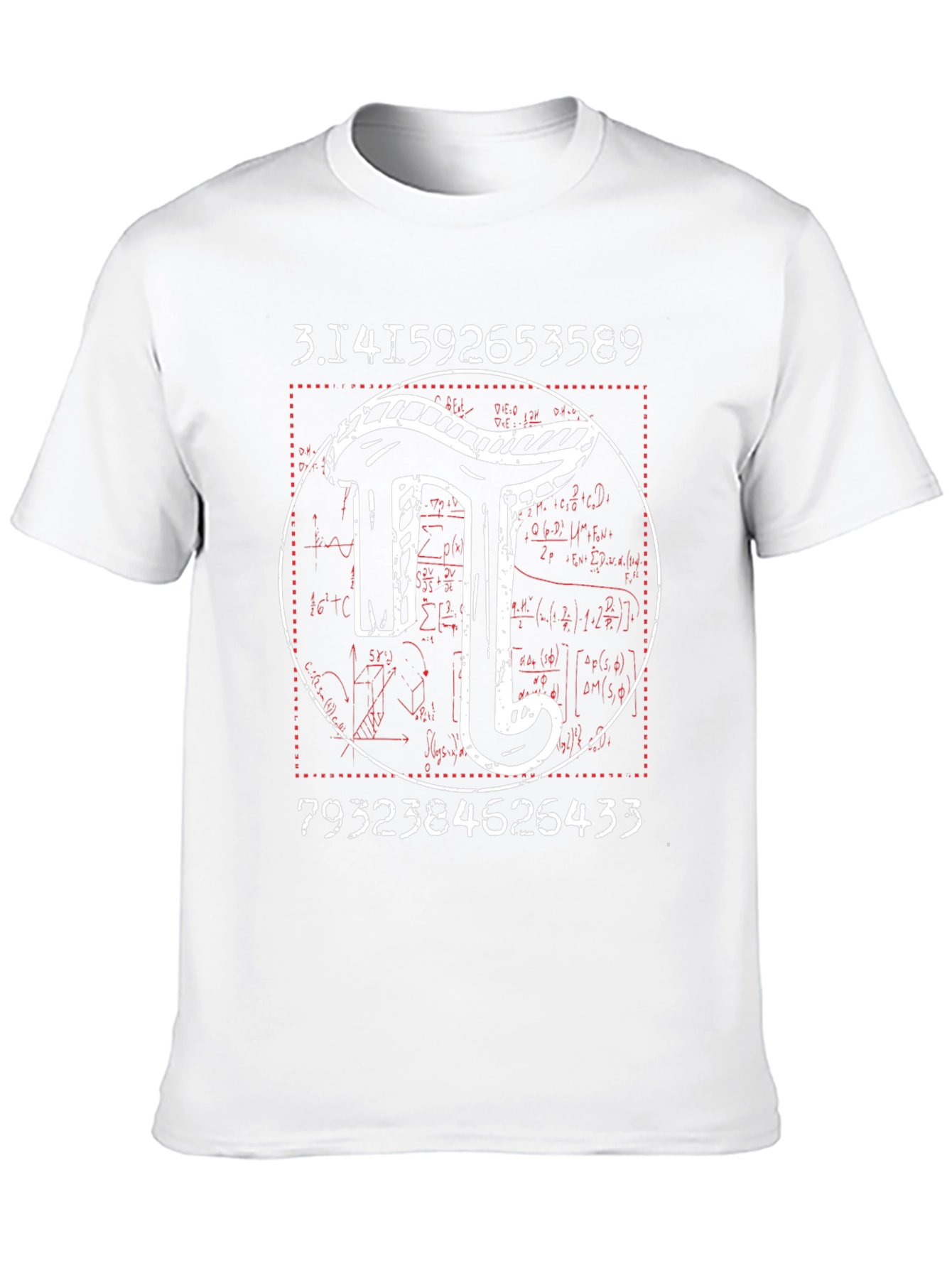 Pi Symbol and Number T-Shirt