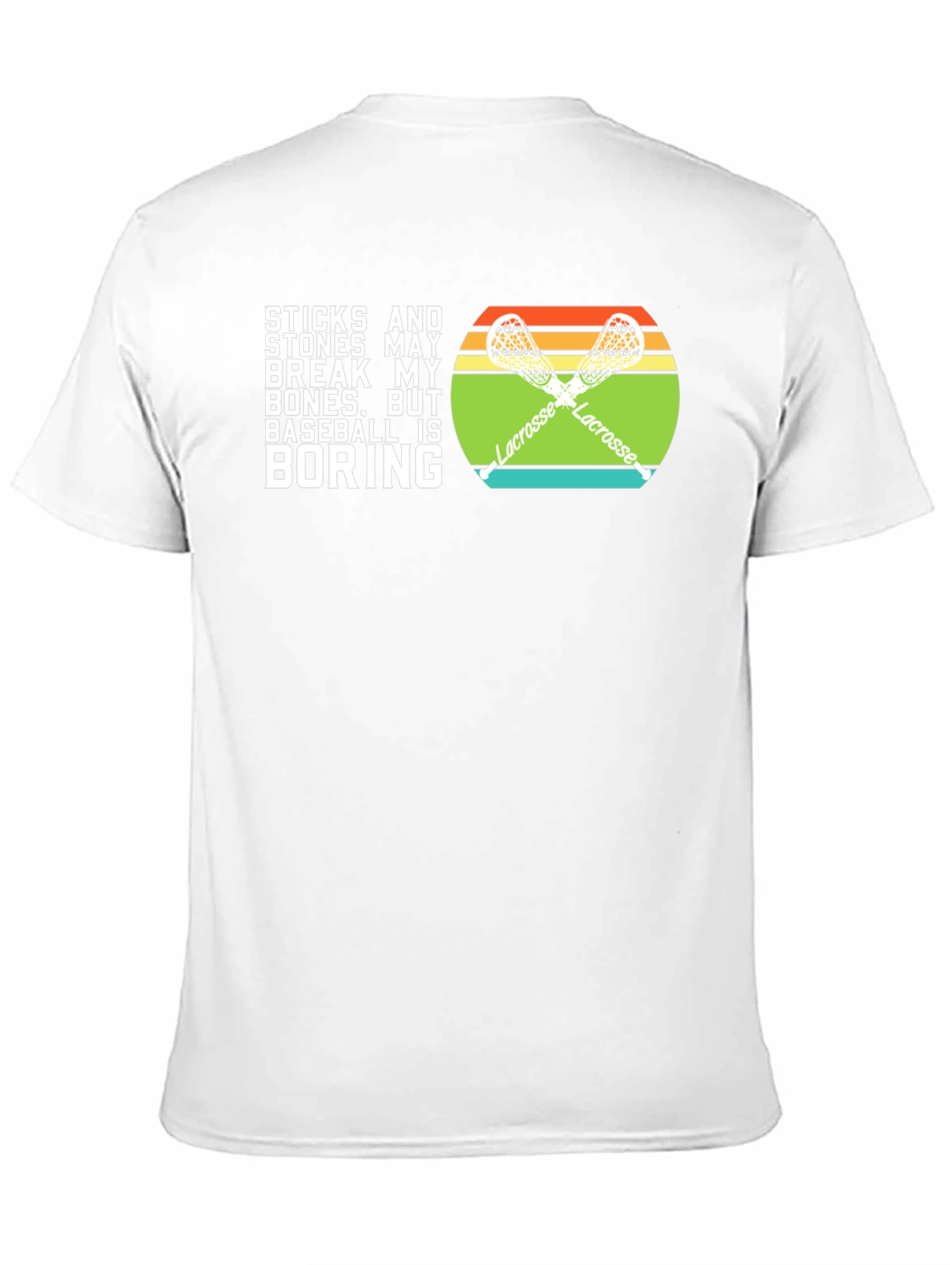 Lacrosse vs Baseball T-Shirt