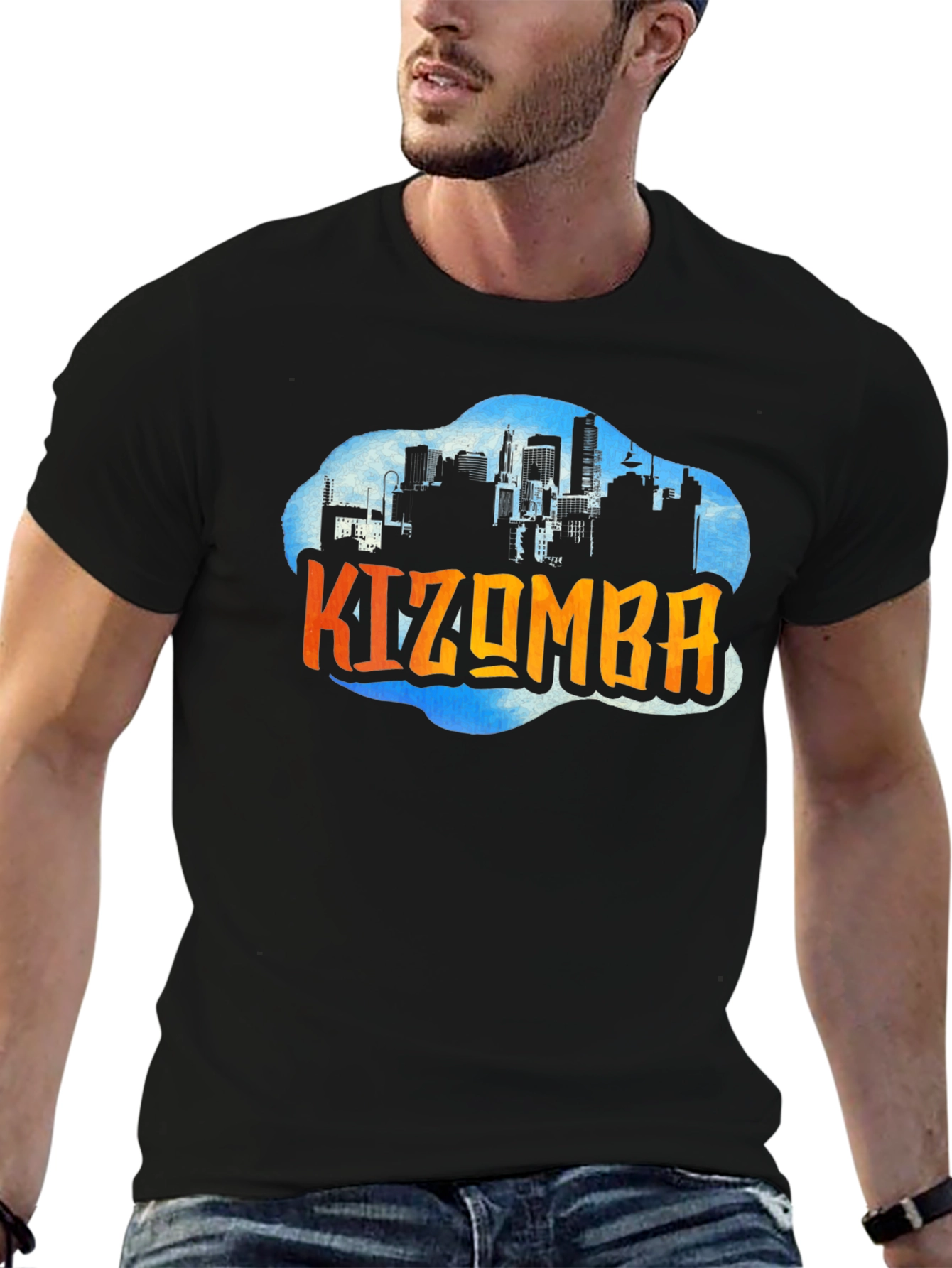 Kizomba Cityscape Graphic T-Shirt