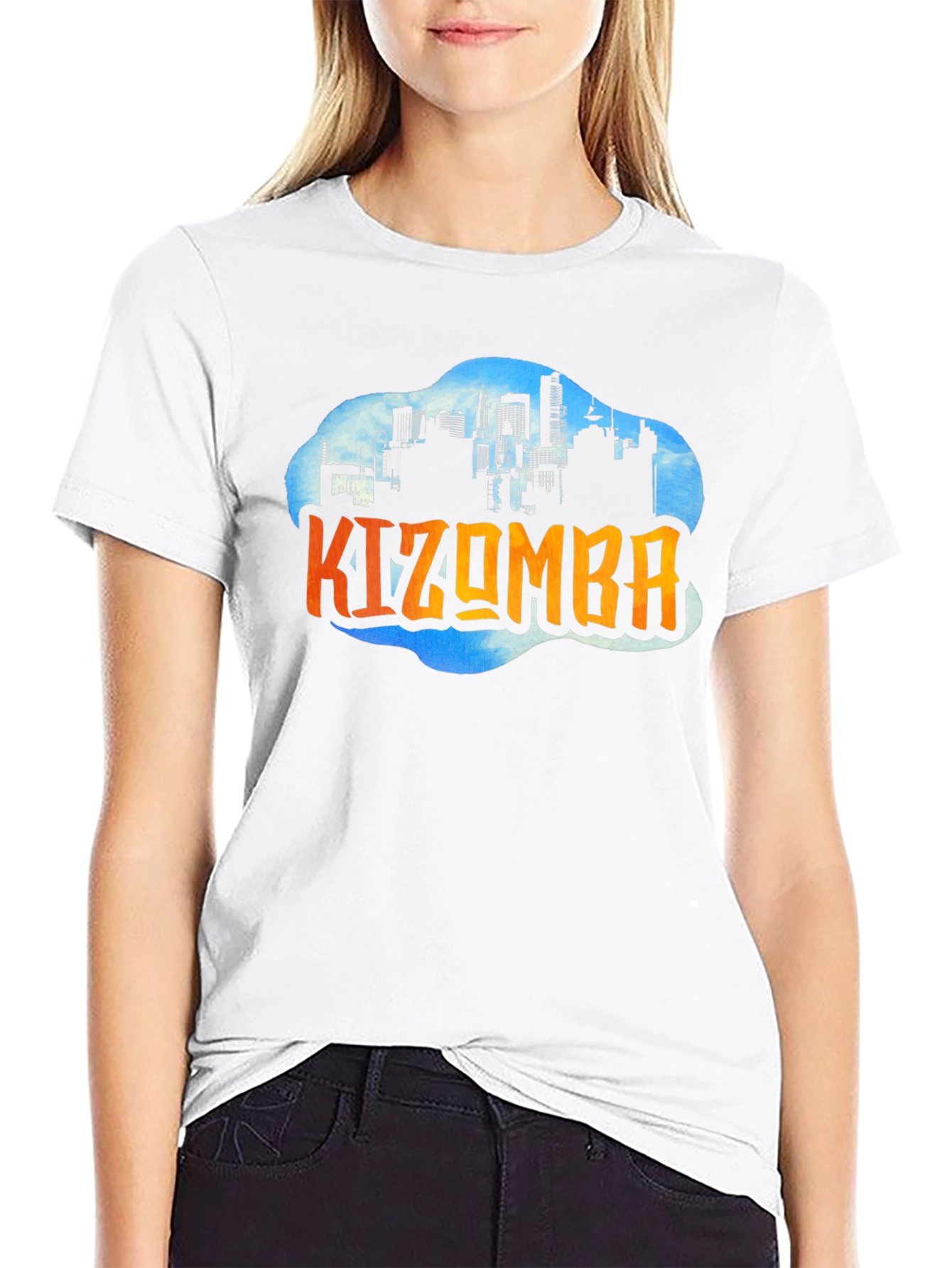 Kizomba Cityscape Graphic T-Shirt
