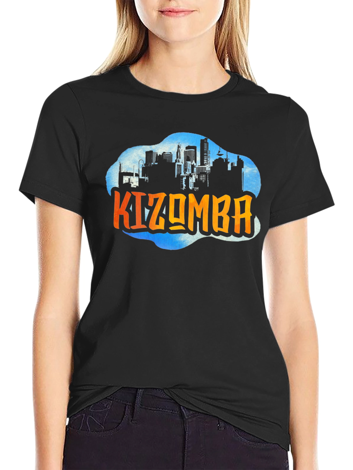 Kizomba Cityscape Graphic T-Shirt
