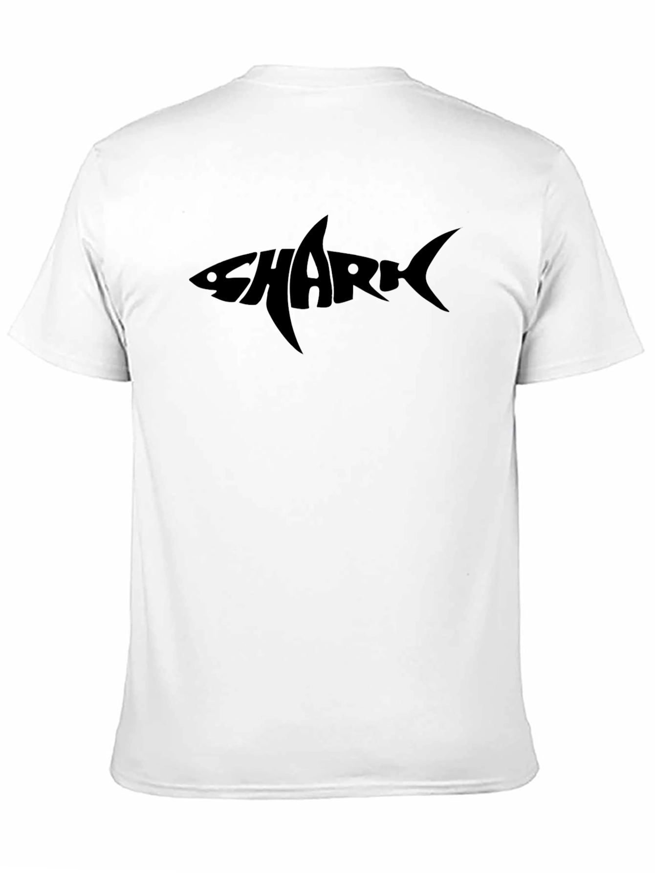 Shark Graphic T-Shirt - Mens Black Tee