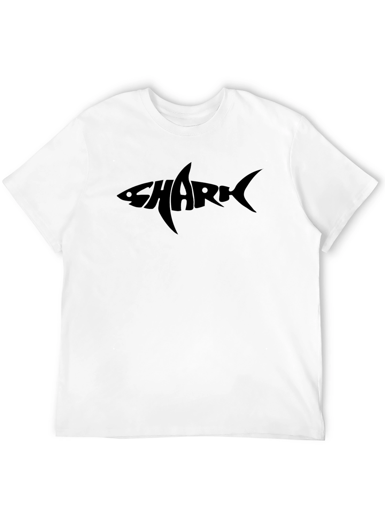 Shark Graphic T-Shirt - Mens Black Tee