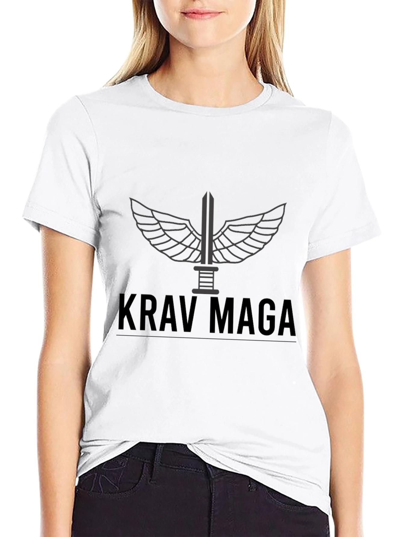 Krav Maga Graphic T-Shirt - Black