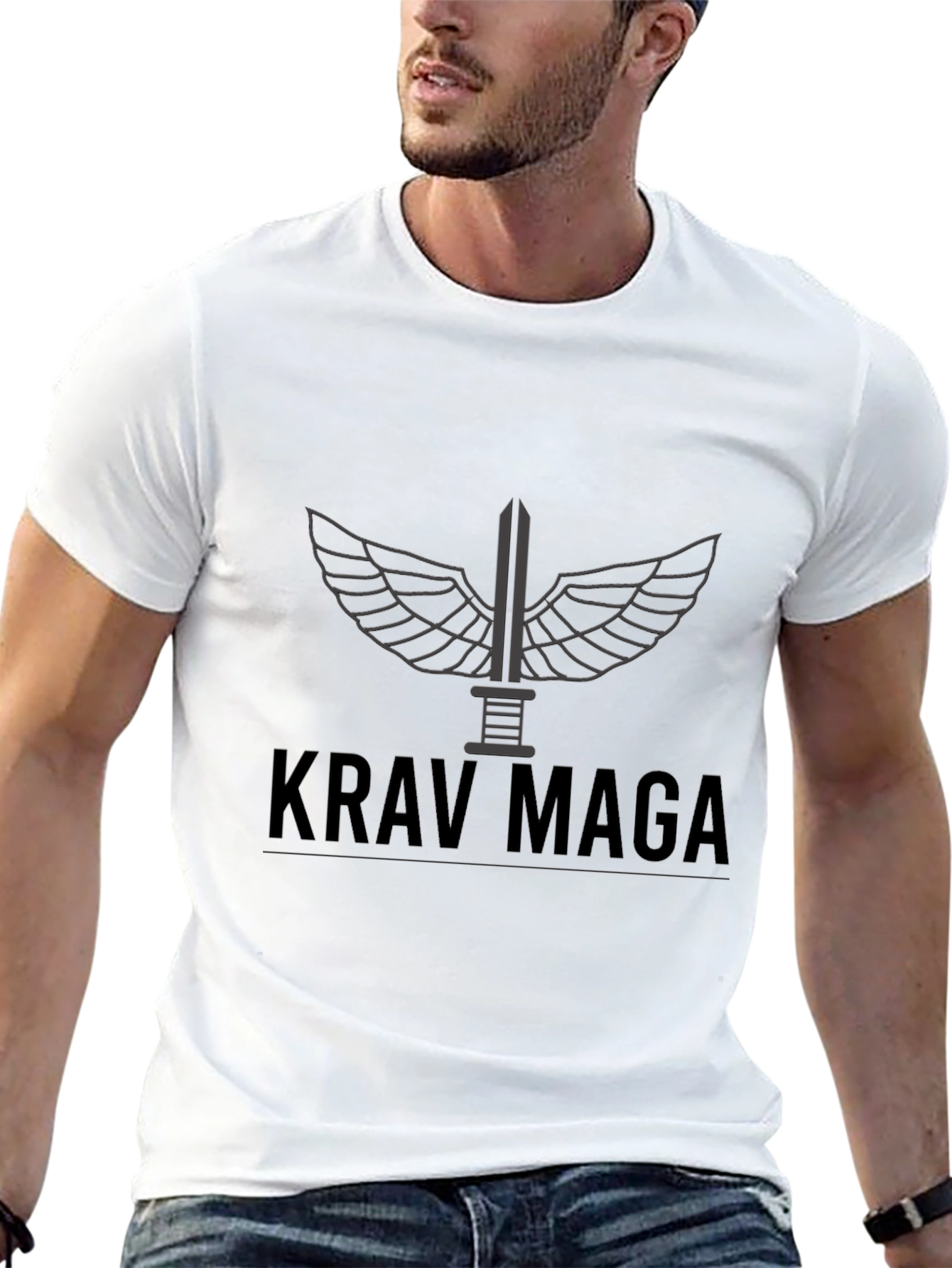 Krav Maga Graphic T-Shirt - Black