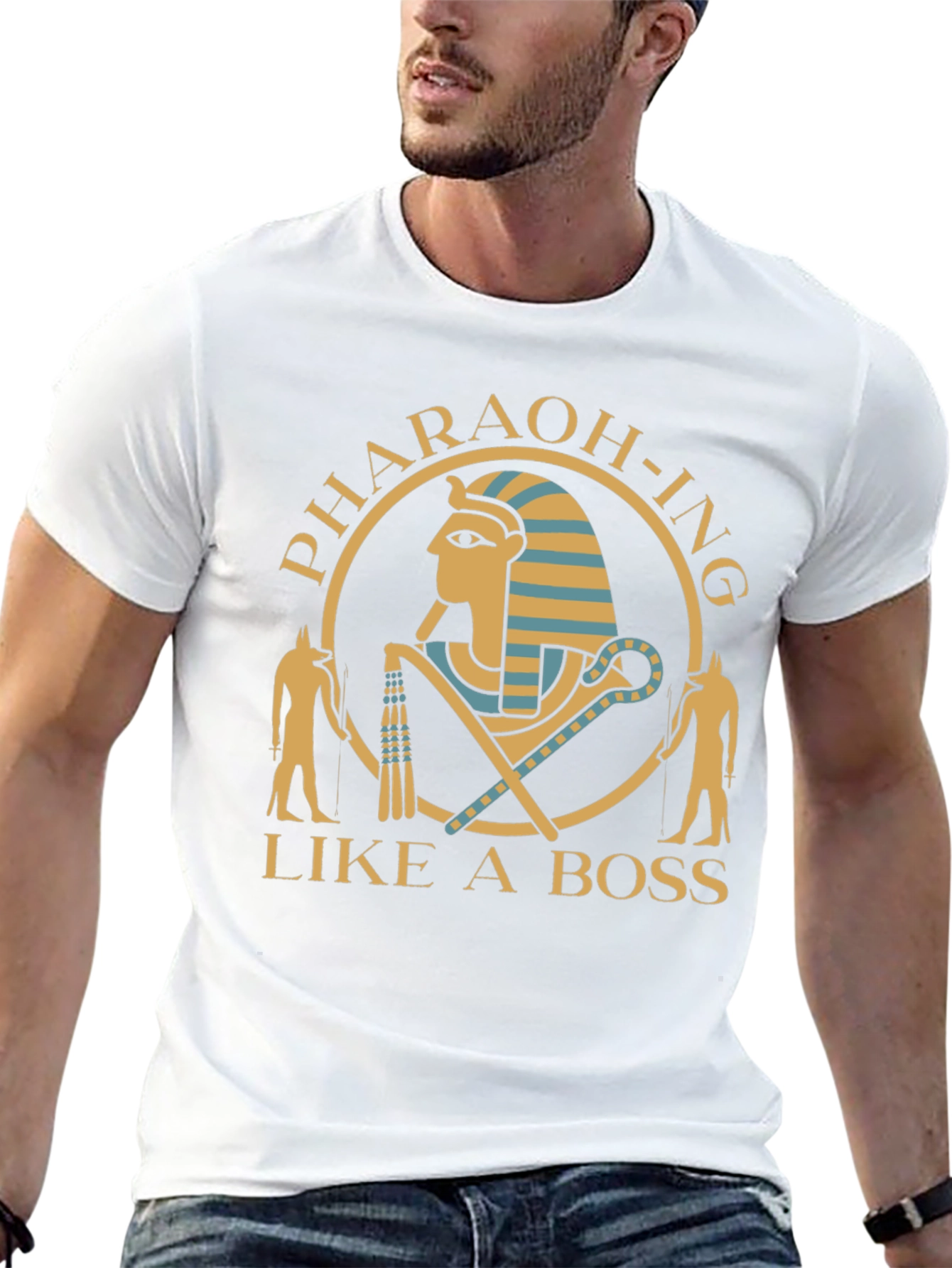 Pharaoh-ing Like A Boss Black T-Shirt