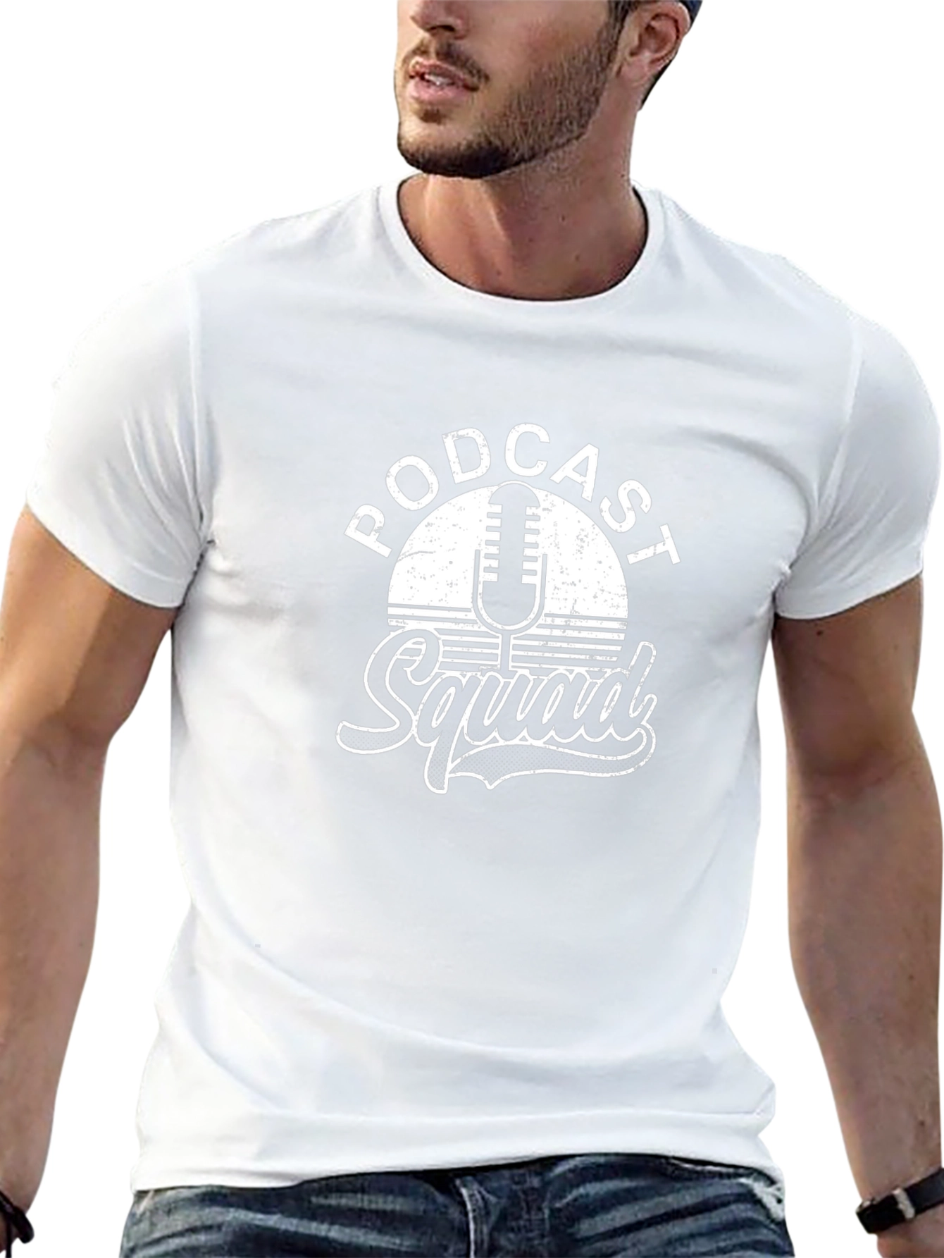 Podcast Squad Graphic T-Shirt