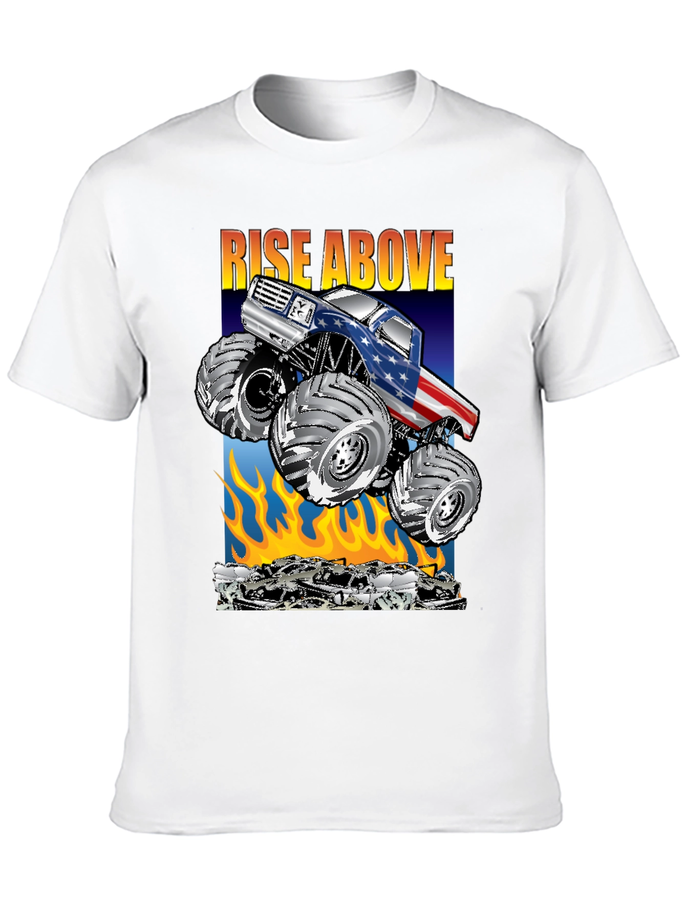 Rise Above Monster Truck T-Shirt