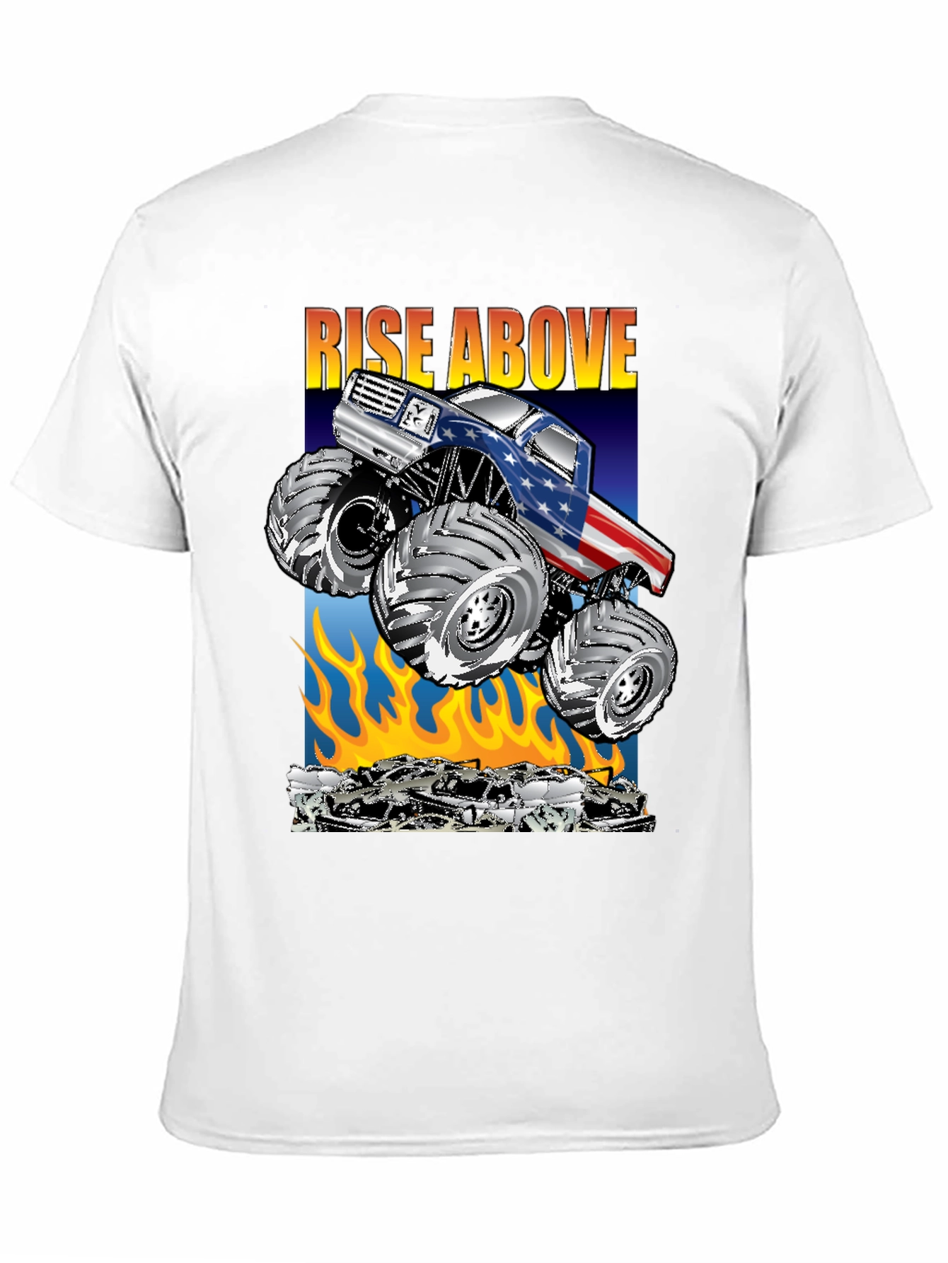 Rise Above Monster Truck T-Shirt
